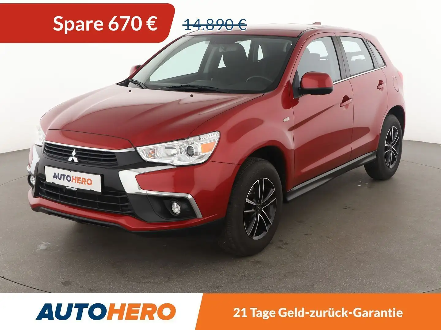 Mitsubishi ASX 1.6 Edition 100 2WD *NAVI*CAM*SHZ*TEMPO*ALU* Rot - 1