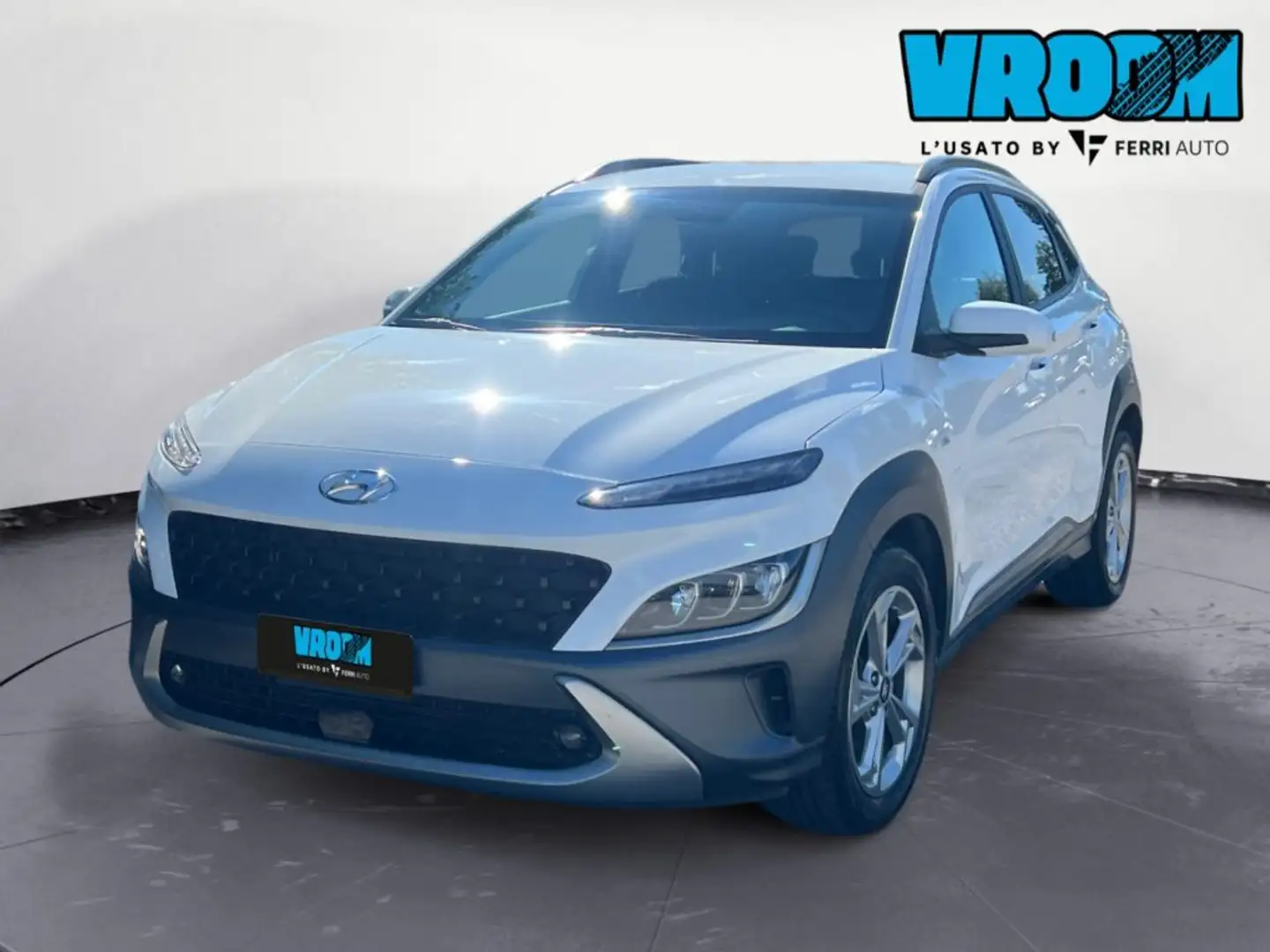 Hyundai KONA 1.0 T-GDI Hybrid 48V iMT XLine Blanc - 1