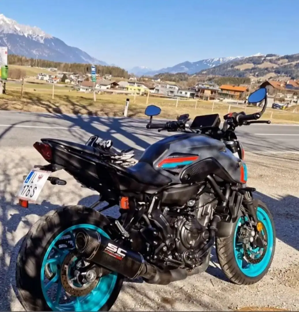 Yamaha MT-07 Blau - 1