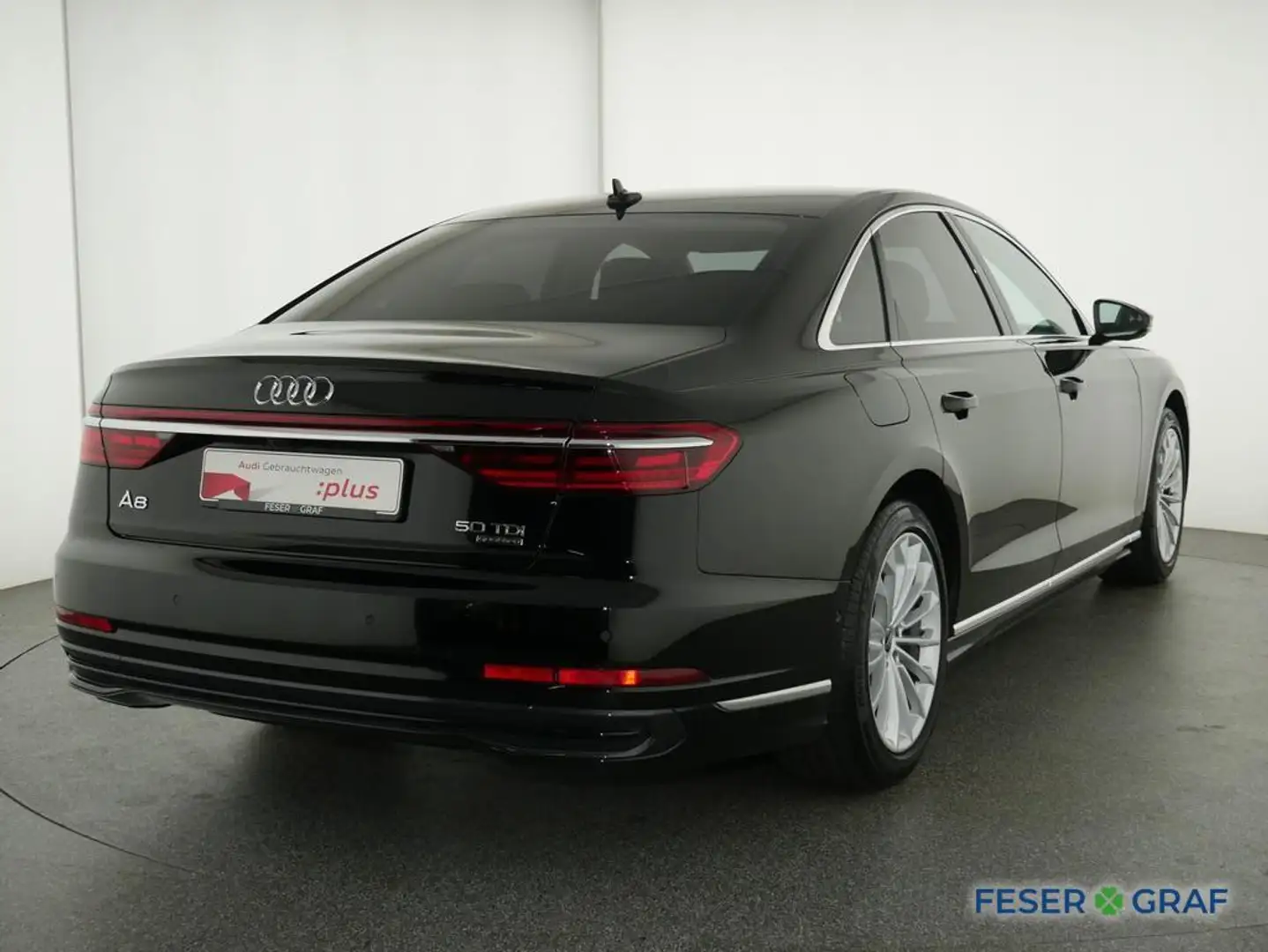 Audi A8 50 TDI quattro HuD/Pano/Matrix/Luft/Leder Schwarz - 2