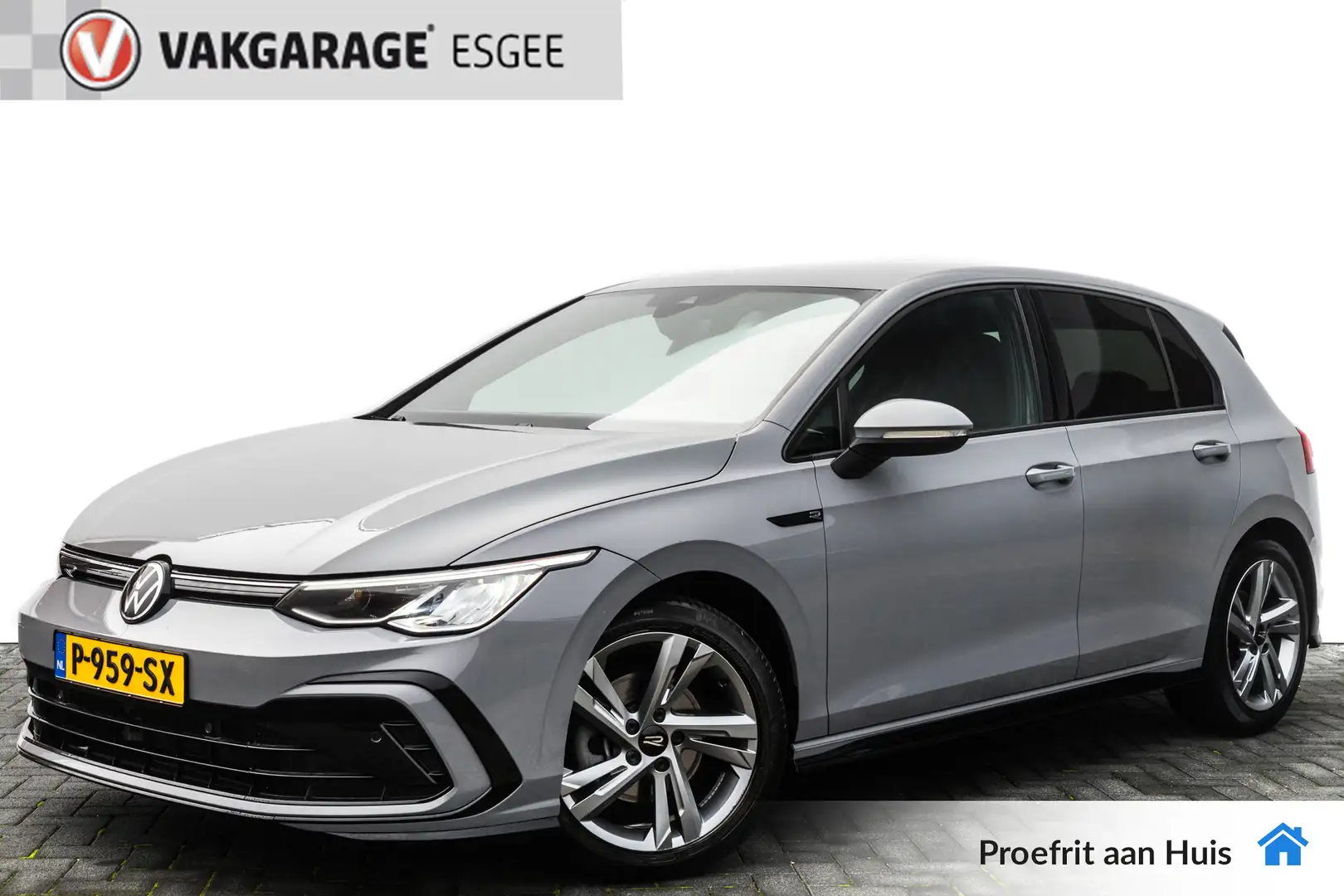Volkswagen Golf 1.5 TSI 131PK R-Line RIJKLAAR INCL: GARANTIE. | 3 Grijs - 1