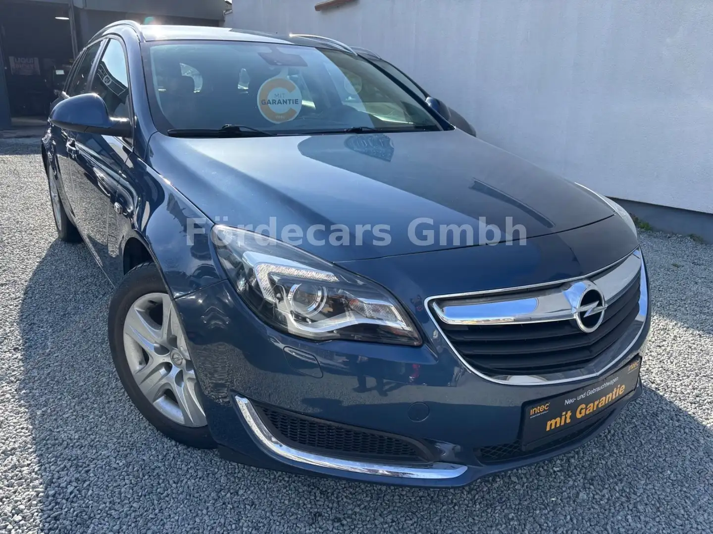 Opel Insignia A Sports Tourer Edition*MFL*NAVI*AHK*LE Azul - 2