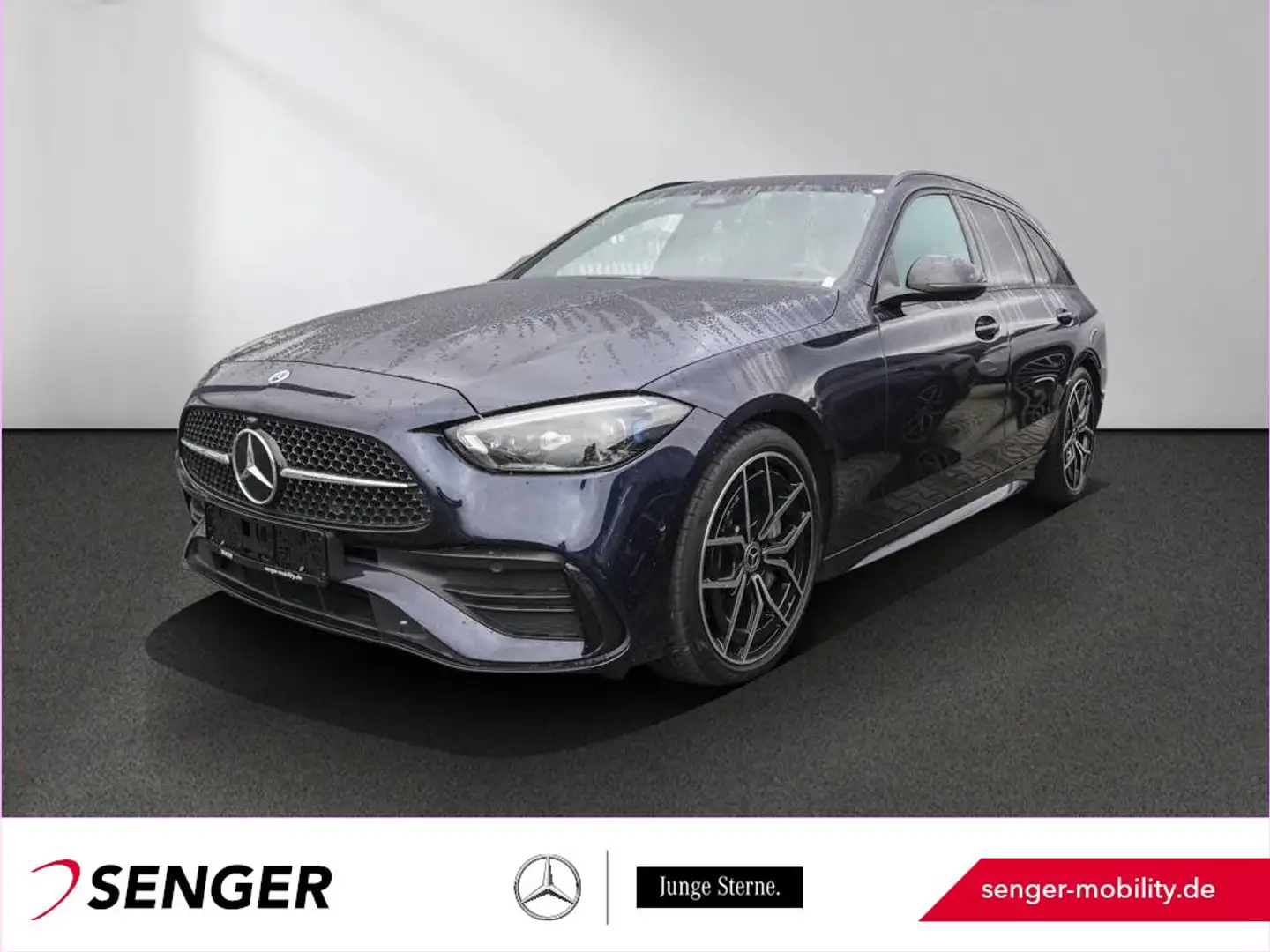 Mercedes-Benz C 200 T AMG Line Night AHK Ambiente DigitalLight Blau - 1