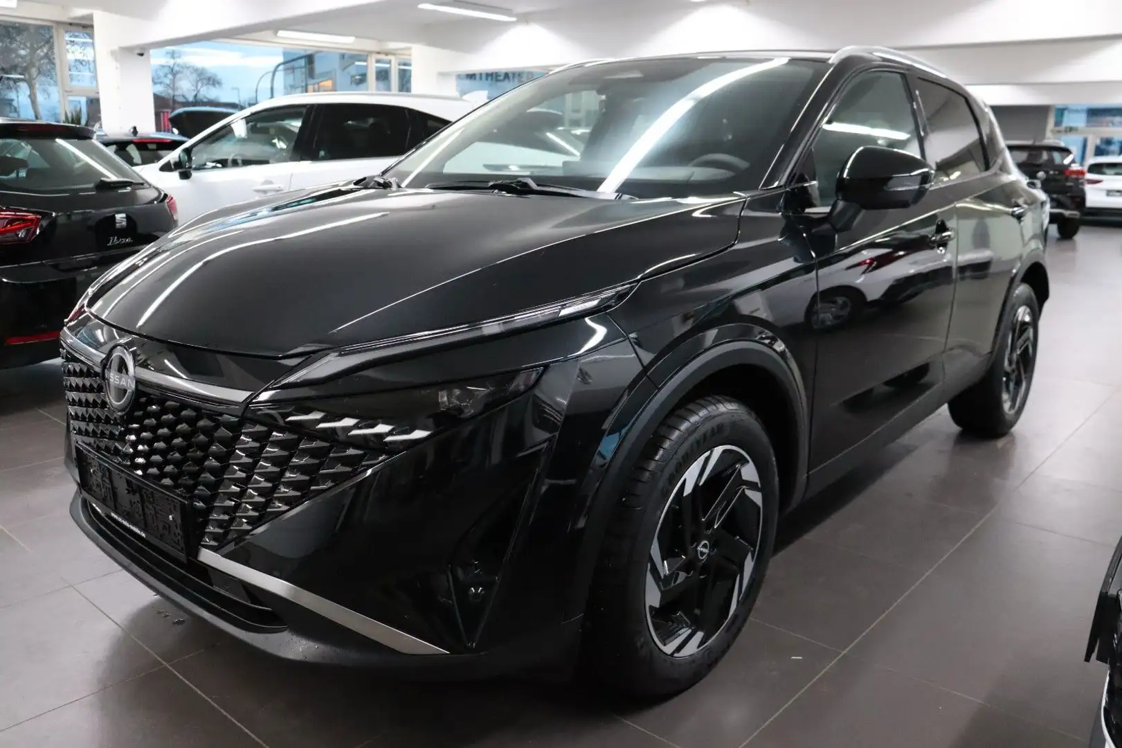 Nissan Qashqai 1.3 AT MHEV Connecta Navi,T.Leder,360 Negru - 1