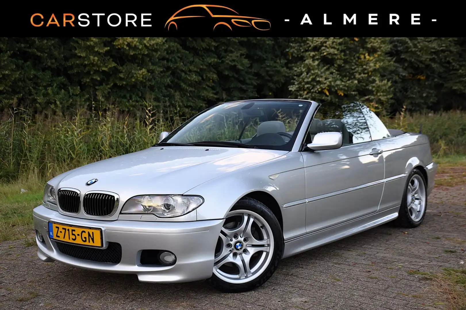 BMW 320 3-serie Cabrio 320Ci Executive*M-Pakket*122Dkm*Ele Gris - 1