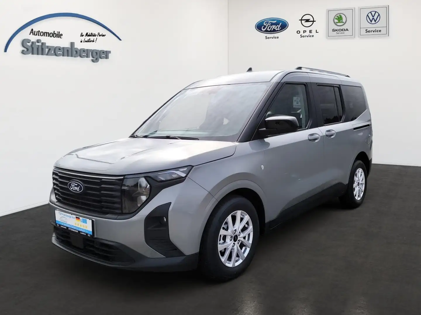 Ford Tourneo Courier Titanium Aut. 1.0*RFK*SHZ*ALU* Silber - 1