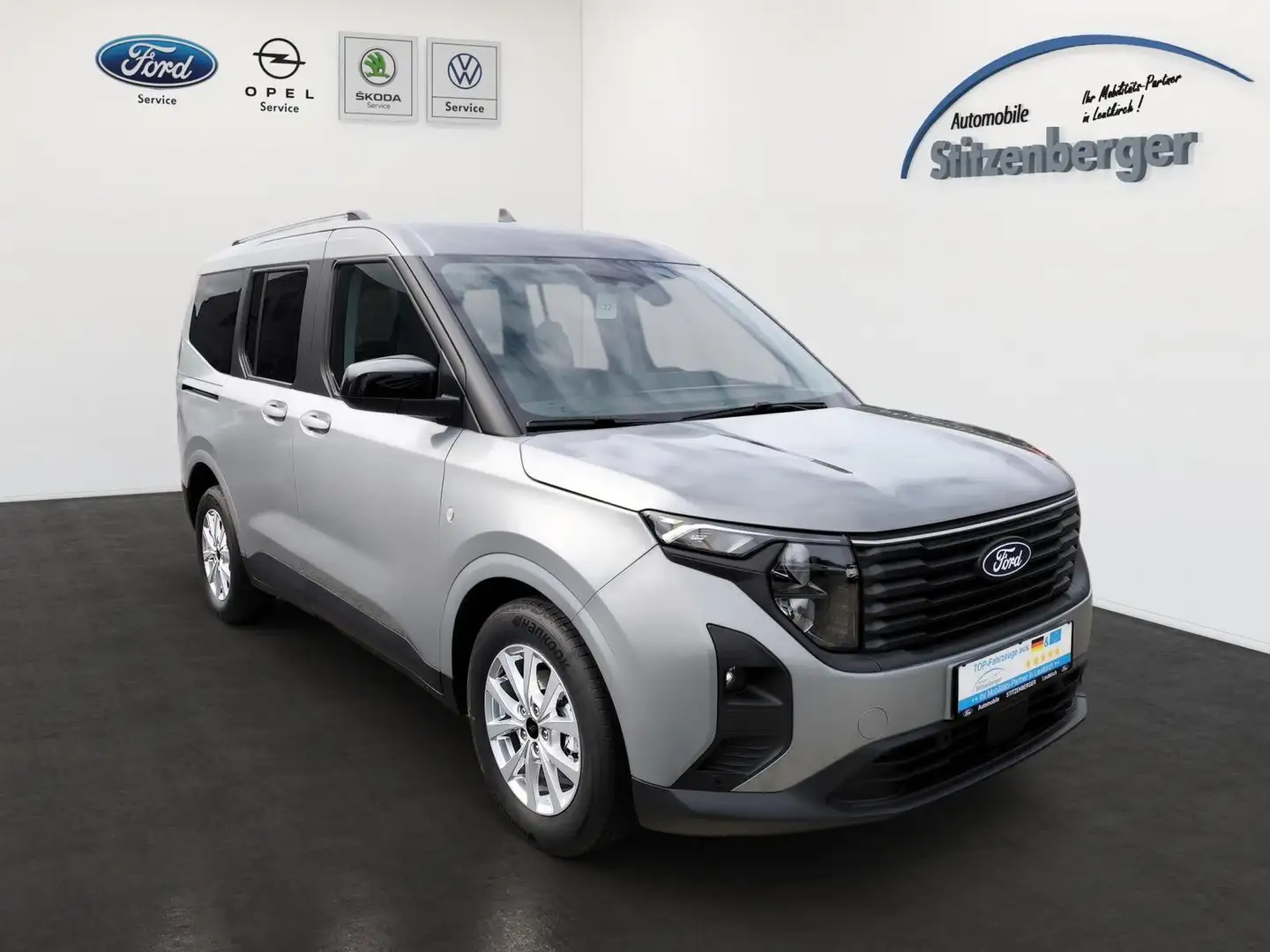 Ford Tourneo Courier Titanium Aut. 1.0*RFK*SHZ*ALU* Silber - 2