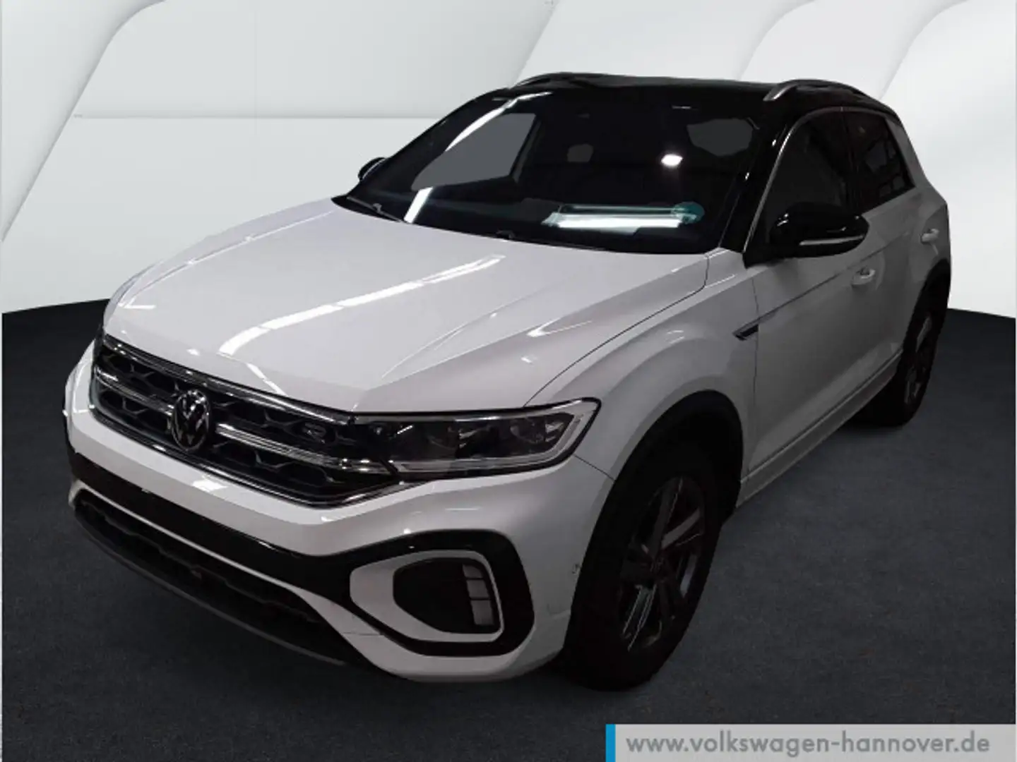 Volkswagen T-Roc 1.5 TSI DSG R-Line Navi AHK Kamera ACC LED Weiß - 2