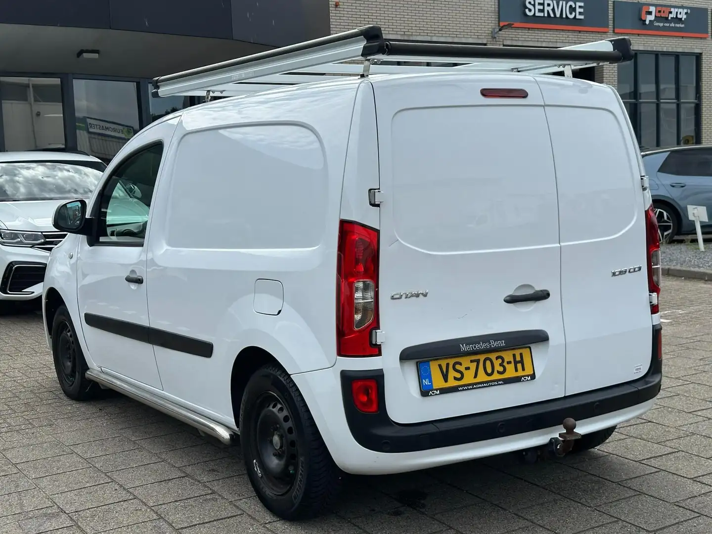 Mercedes-Benz Citan 109 CDI BlueEFFICIENCY l AIRCO l NAVIGATIE Blanc - 2