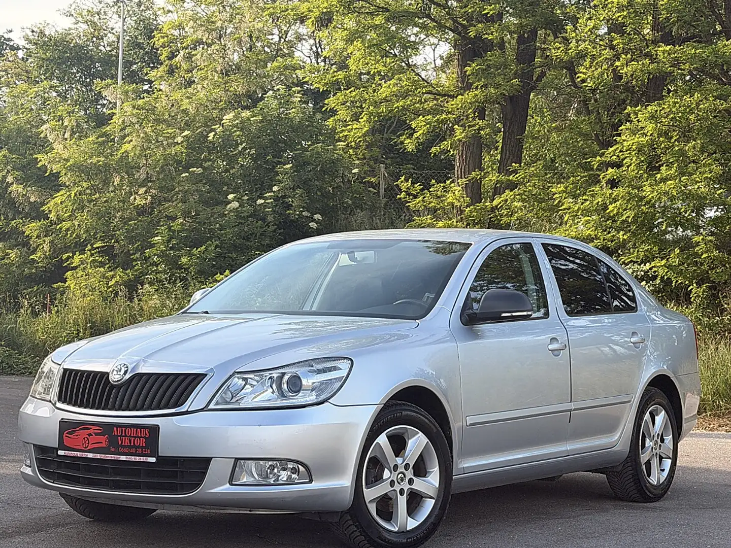 Skoda Octavia 1,6 Elegance TDI CR DSG DPF*AUTOMATIK,GARANTIE* Silber - 1
