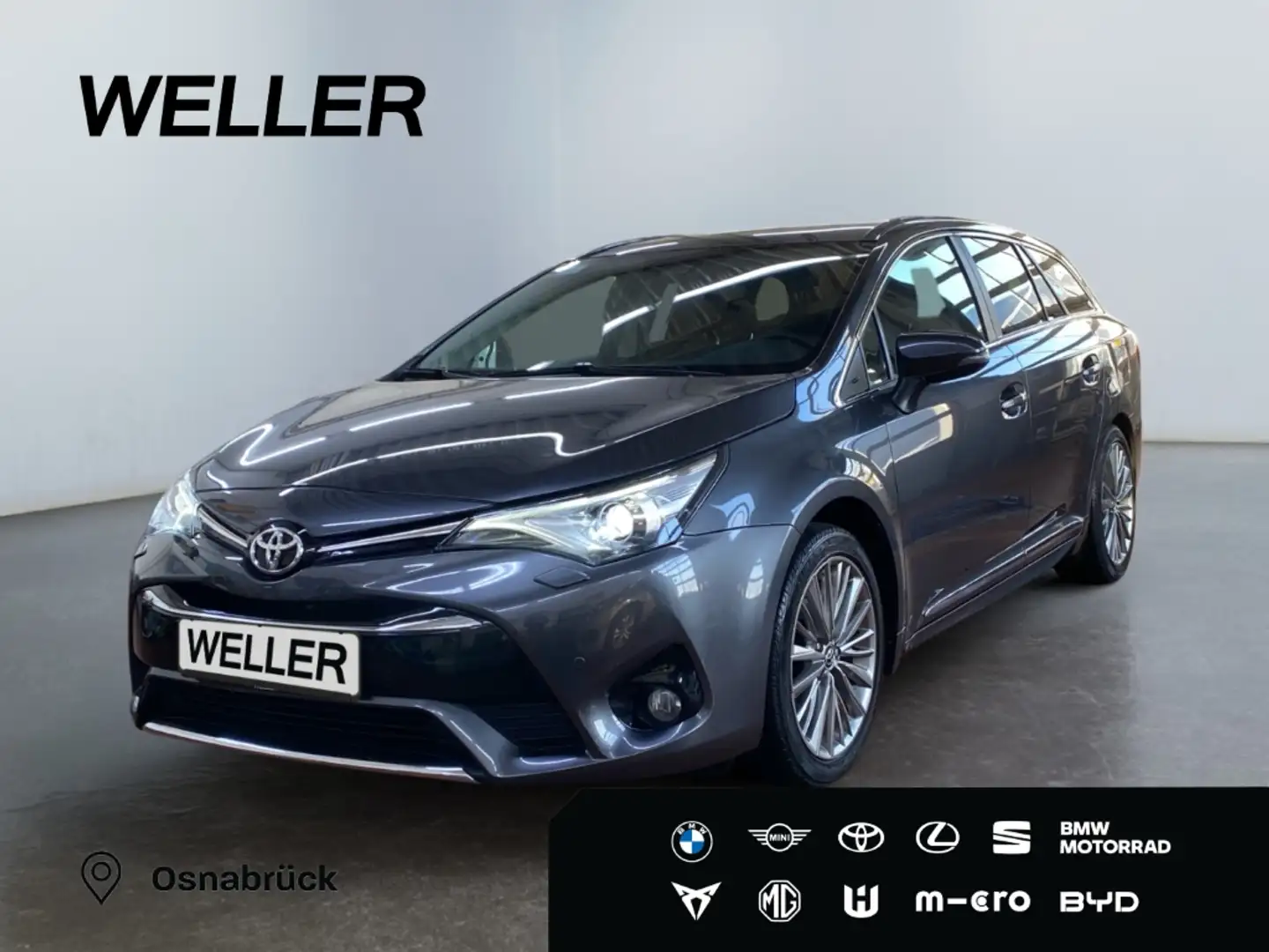 Toyota Avensis TS 1.8 Executive*Pano*LED*Kamera*SHZ*BT* Gris - 1