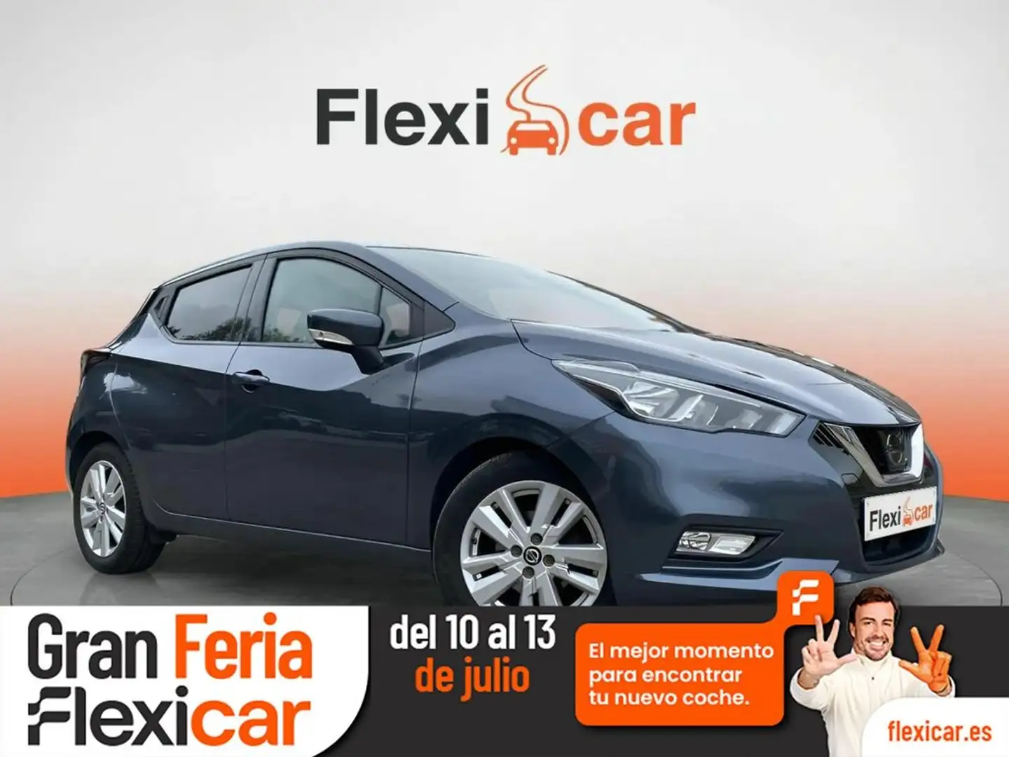 Nissan Micra IG-T Acenta 92 Gris - 1