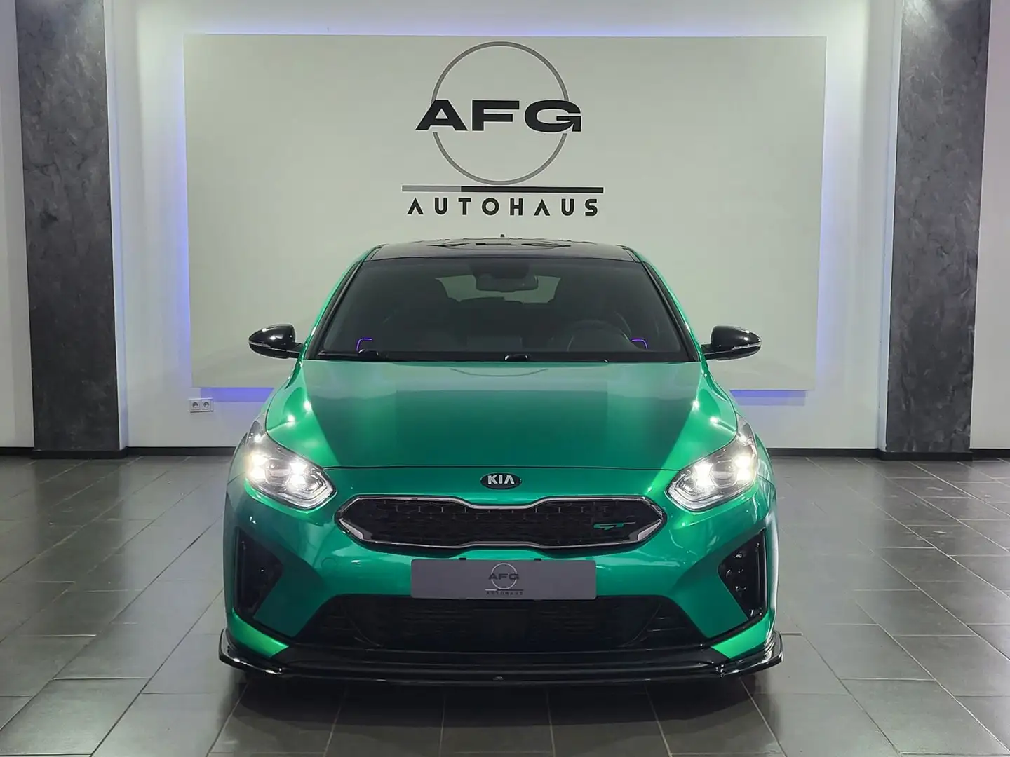Kia ProCeed / pro_cee'd *WERKSGAR07/26*BASTUCK EDELS Grün - 2