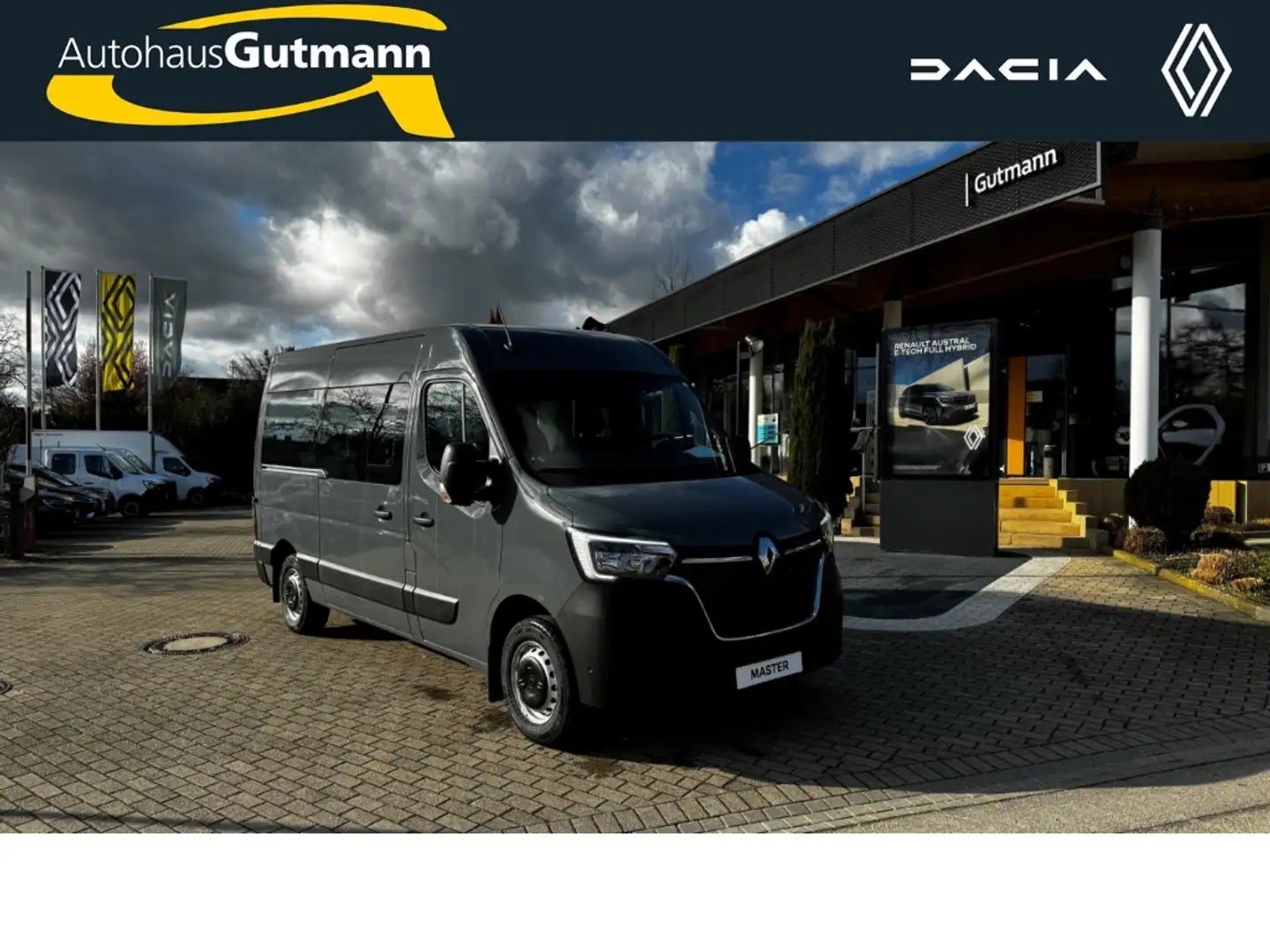 Renault Master PKW COMBI 9S L2H2 3,5t dCi 145 PDCv+h RÜCKFAHRKAME Grau - 1