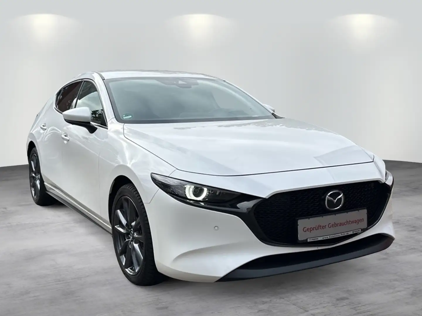 Mazda 3 SKYACTIV-G 2.0 M Hybrid Blanc - 1