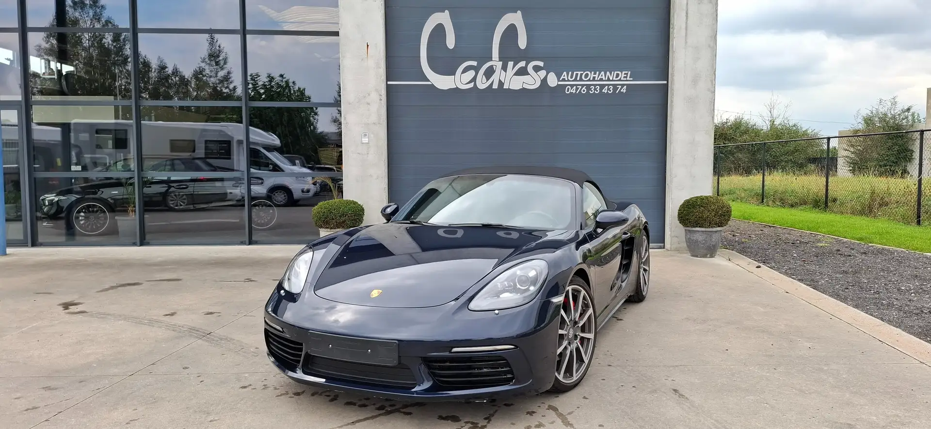 Porsche 718 Boxster S 2.5 Turbo PDK Modrá - 2