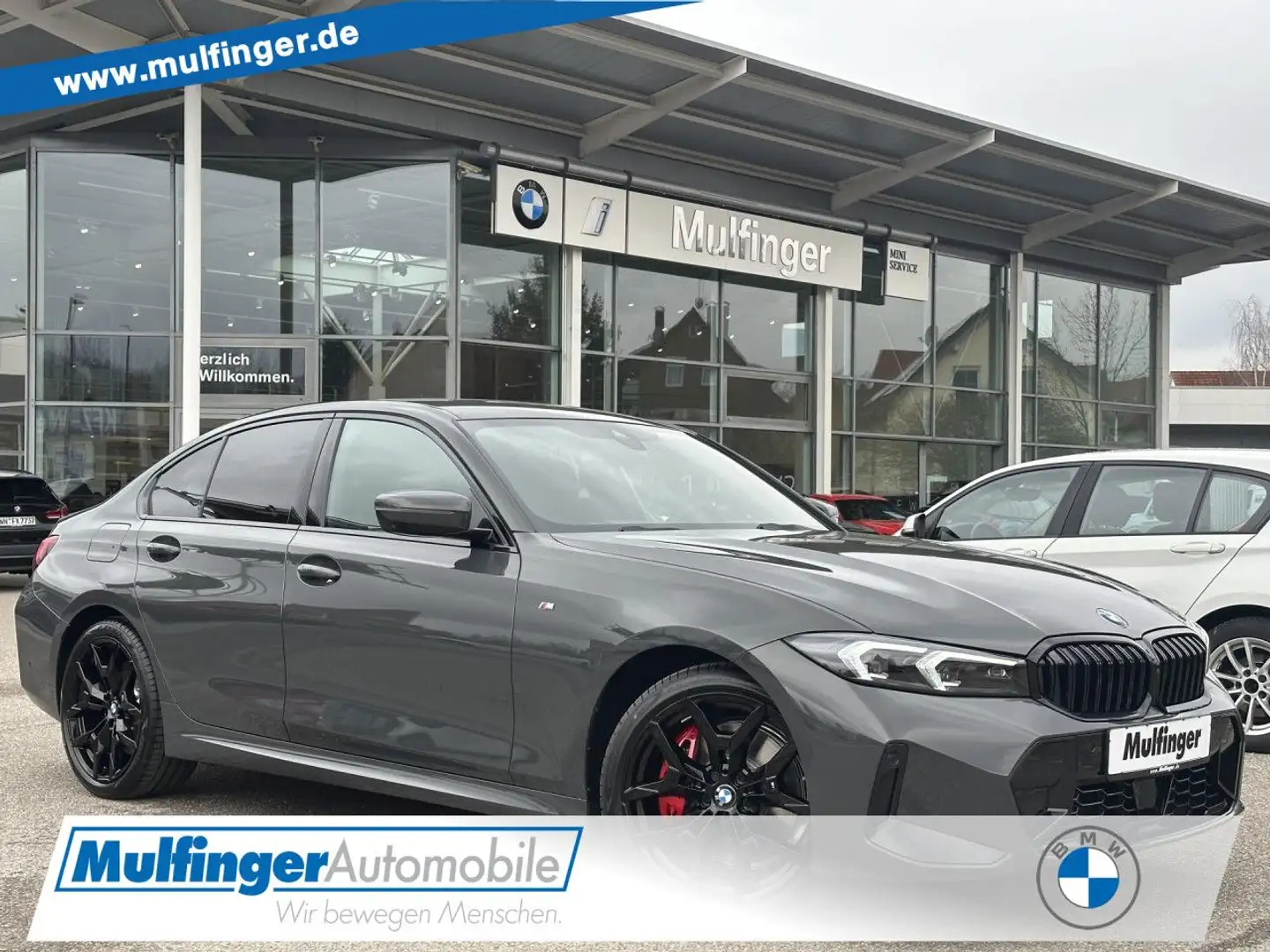 BMW 330 i xDr M Sport Pro HUD ACC SurrView H/K Komf. Grau - 1