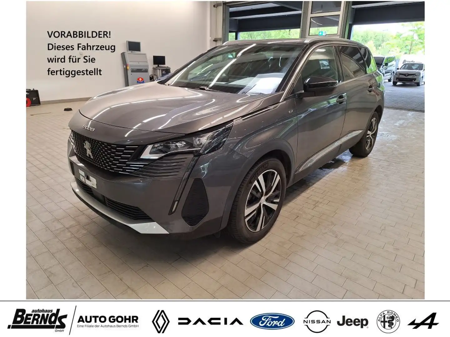 Peugeot 5008 PureTech 130 EAT8 Stop & Start GT 7-SITZER Gris - 1