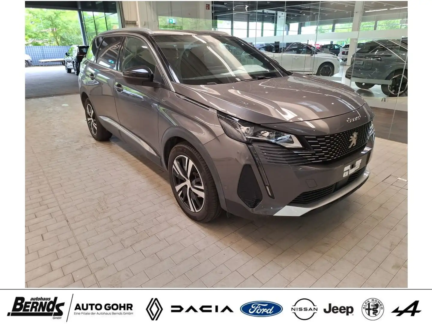 Peugeot 5008 PureTech 130 EAT8 Stop & Start GT 7-SITZER Gris - 2