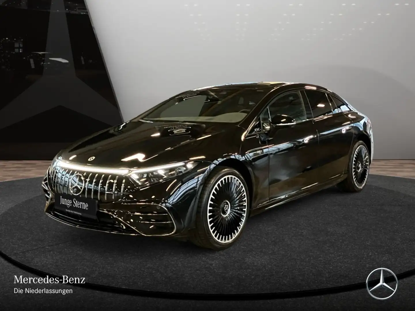 Mercedes-Benz EQS 53 AMG 4M Keramik Burmester 3D Driversp 360° Schwarz - 2