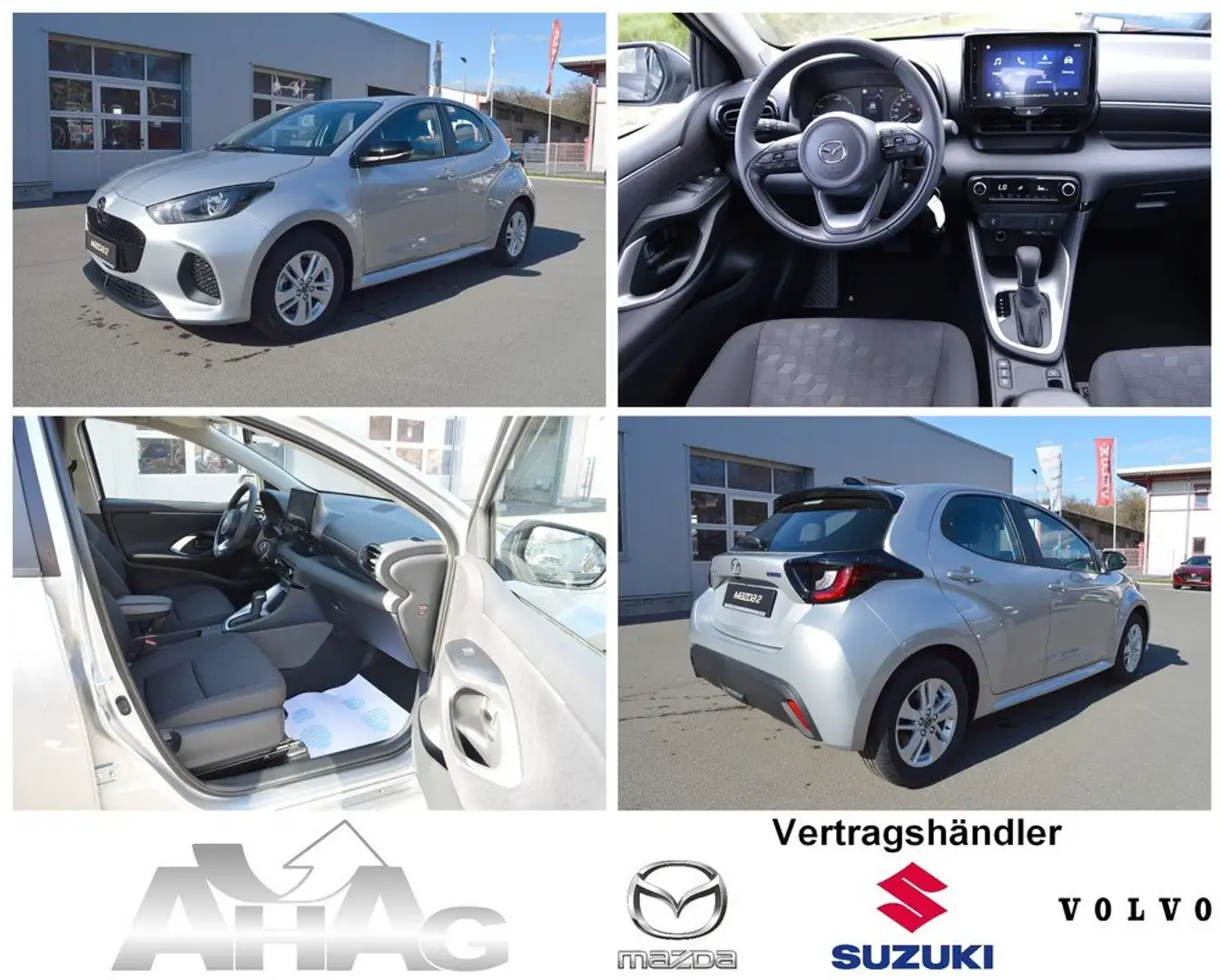 Mazda 2 Hybrid 1.5 VVT-i 116 CVT Centre-Line *SH+Cam+DAB* Argento - 1