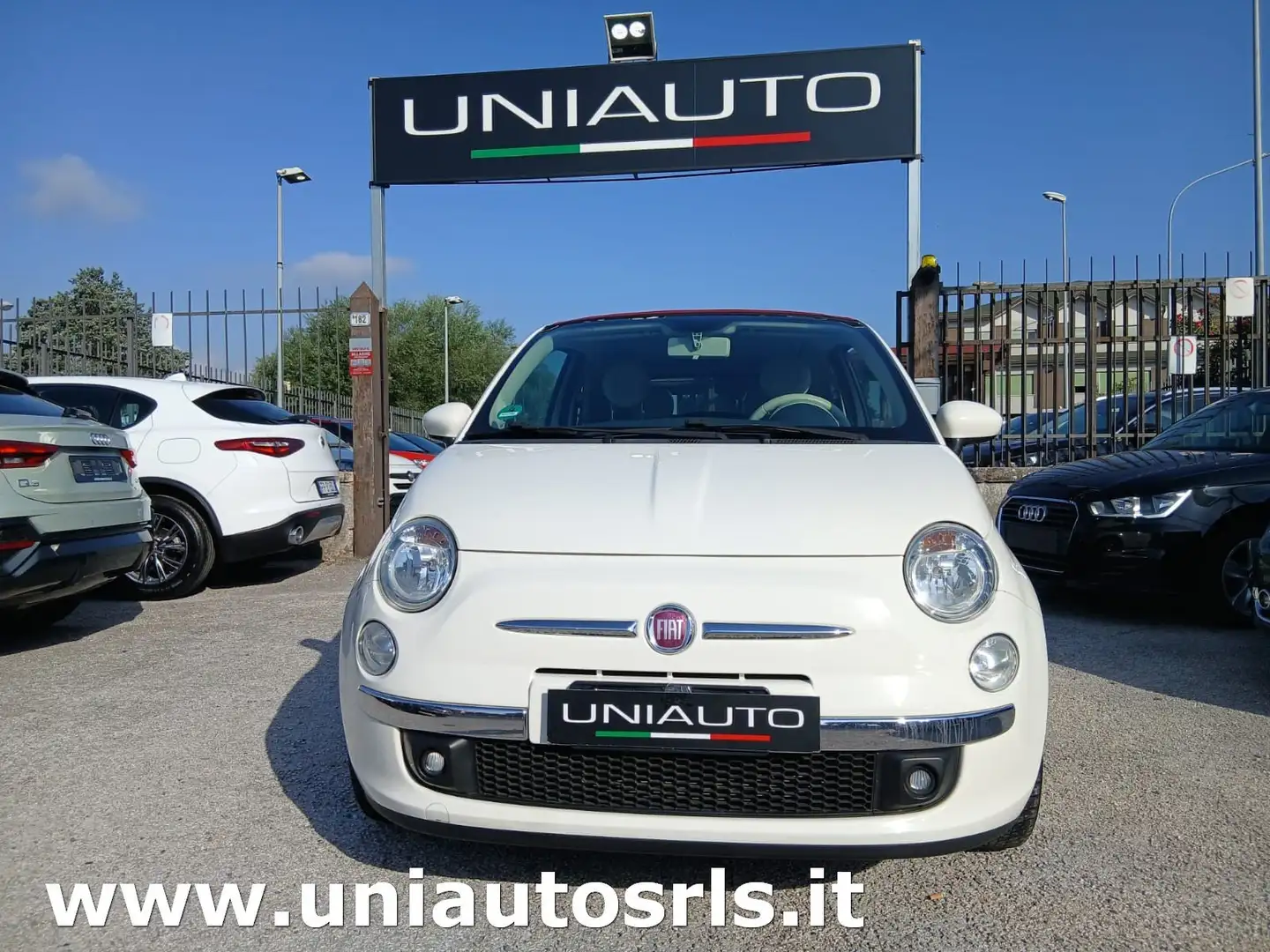 Fiat 500C 500C 1.2 Lounge 69cv Blanc - 1