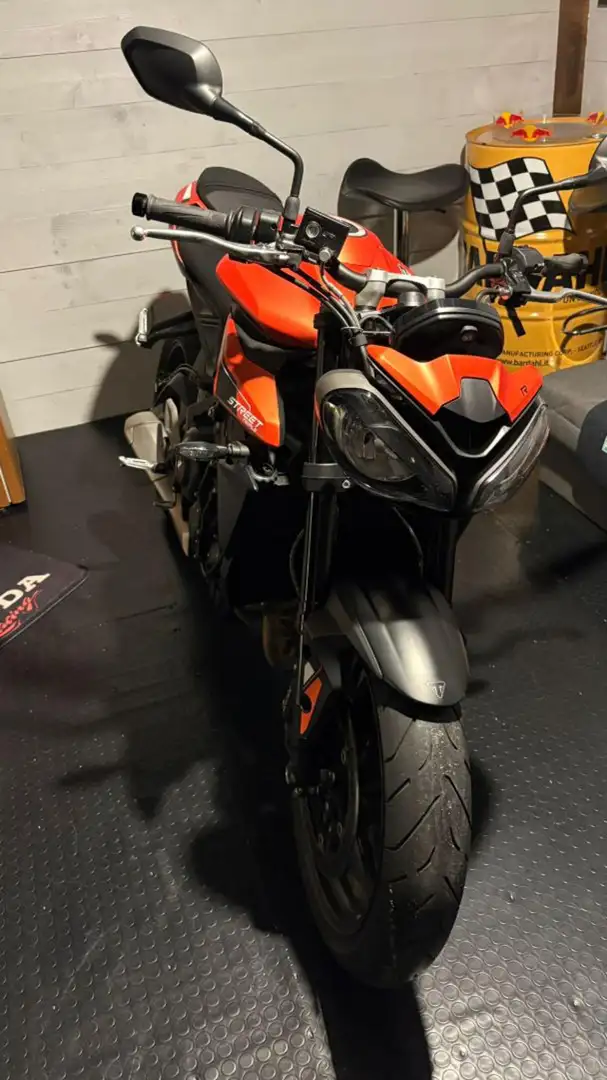 Triumph Street Triple R 35 KW DEPOTENZIATA A2 Arancione - 2