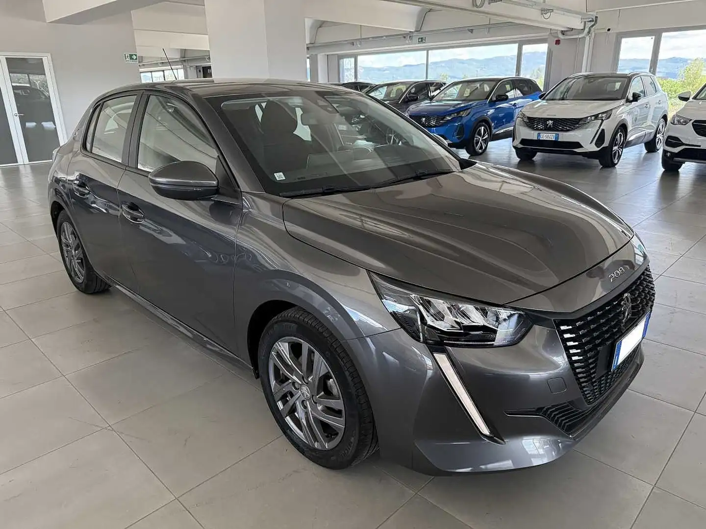 Peugeot 208 1.2 PureTech 75 CV Active Pack Grijs - 1