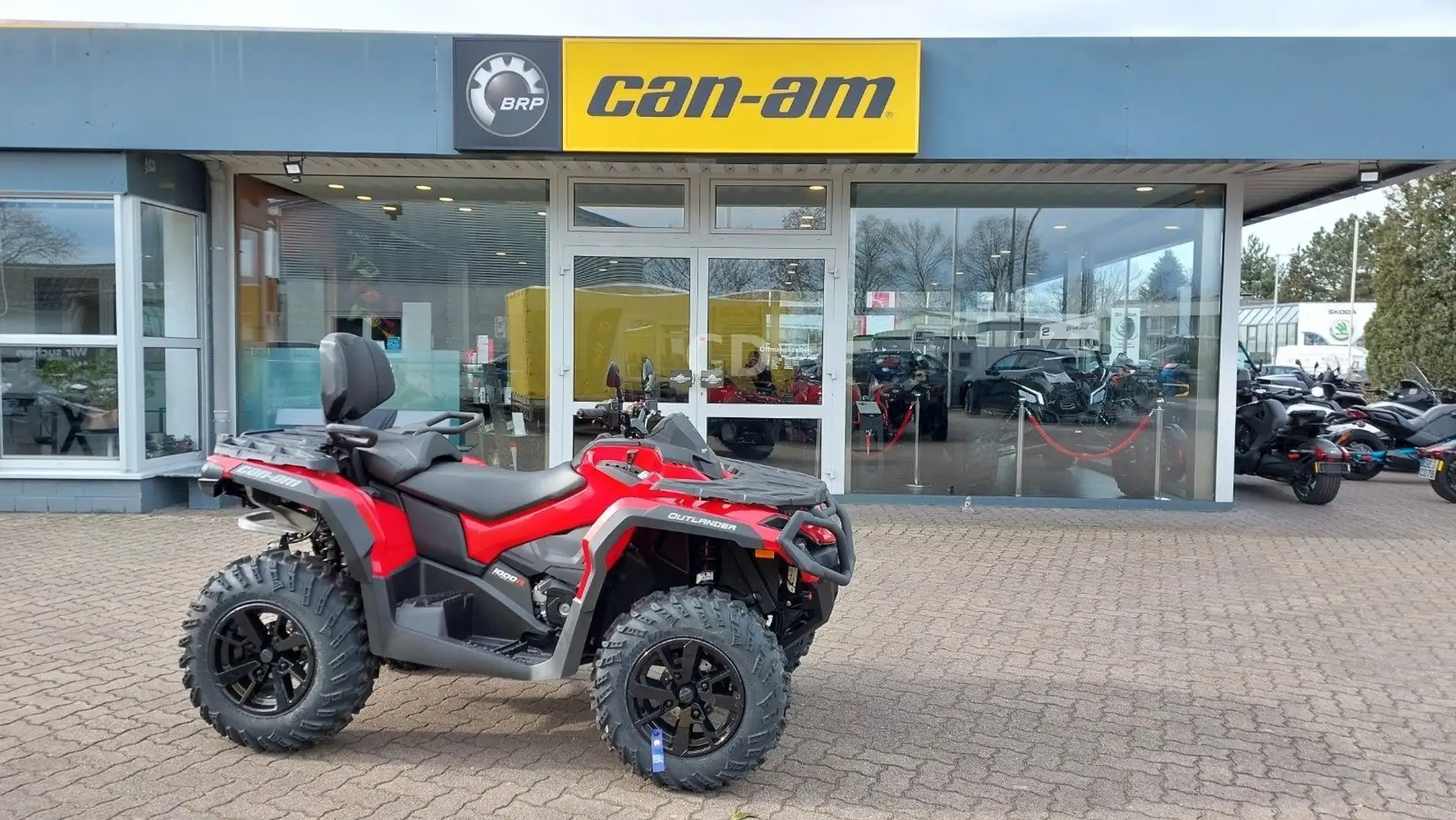 Can Am Outlander 1000 R  MAX DPS + LOF  MJ 24 auf Lager Rot - 2
