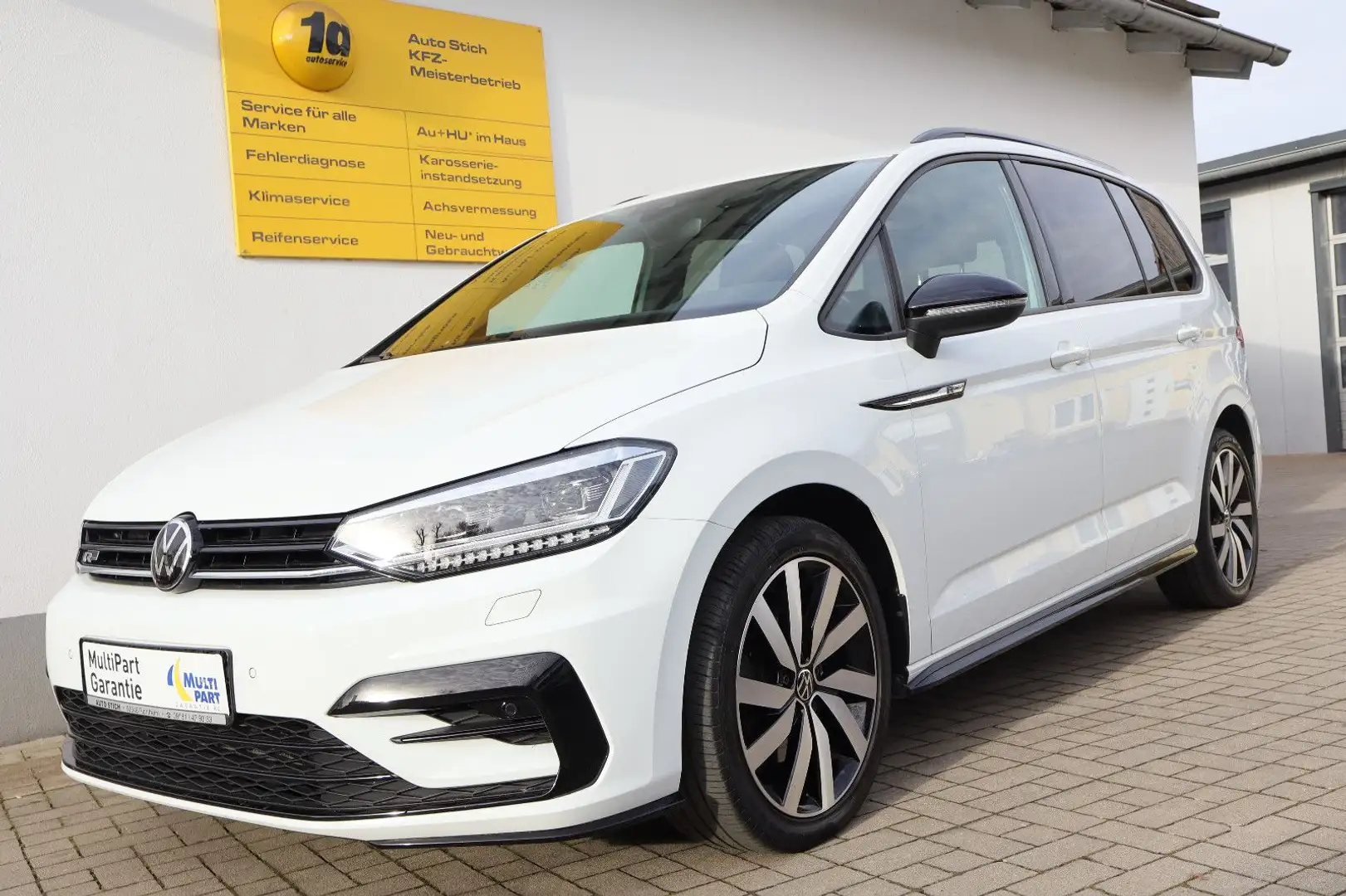 Volkswagen Touran Highline R-Line AHK/7-Stitzer/ACC/LED/DAB Weiß - 1