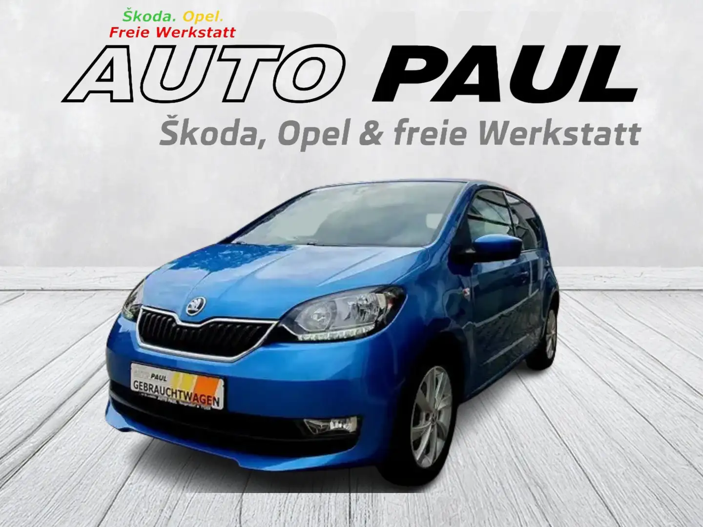 Skoda Citigo Style - TOP Ausstattung Blau - 1