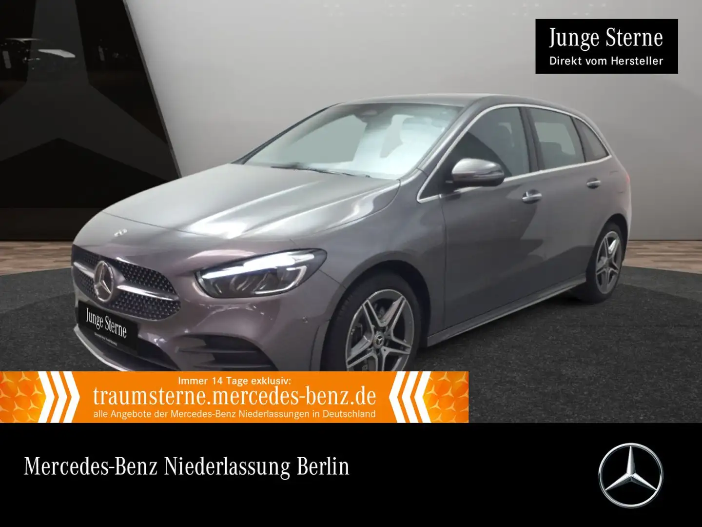 Mercedes-Benz B 250 e AMG+LED+KAMERA+TOTW+KEYLESS+8G Grau - 1
