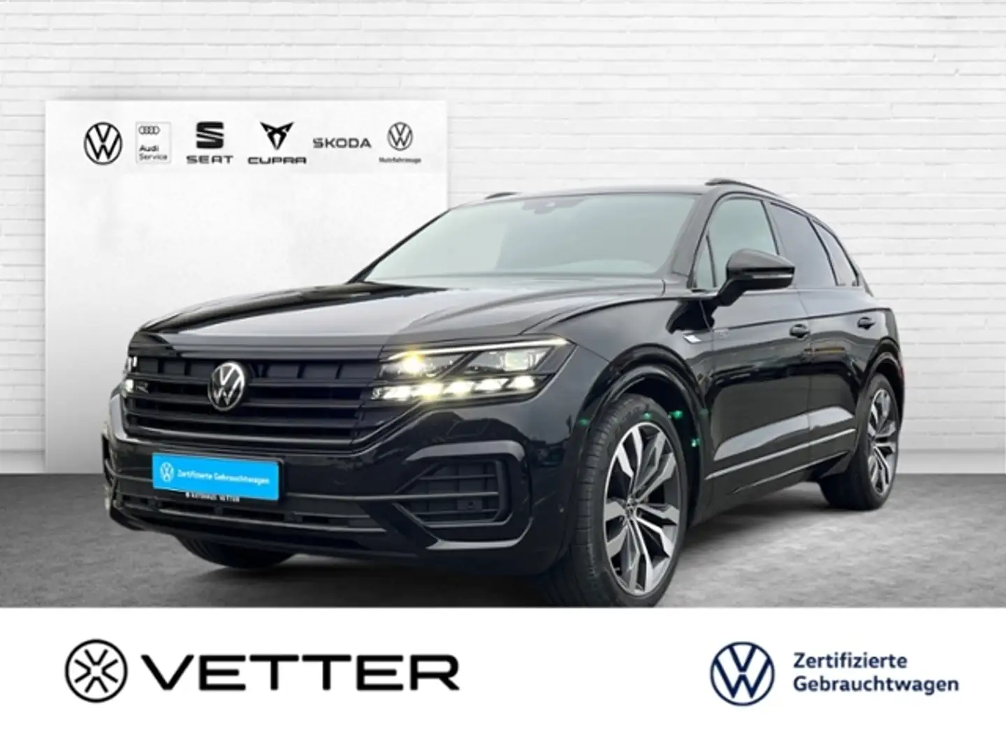 Volkswagen Touareg 3.0 TDI V6 R-Line 4Motion DSG Matrix NAVI LEDER A Noir - 1