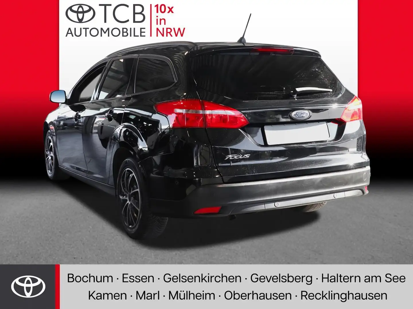 Ford Focus 1.0 ECOBOOST BUSINESS PARKPILOT/SHZ/NAVI Zwart - 2