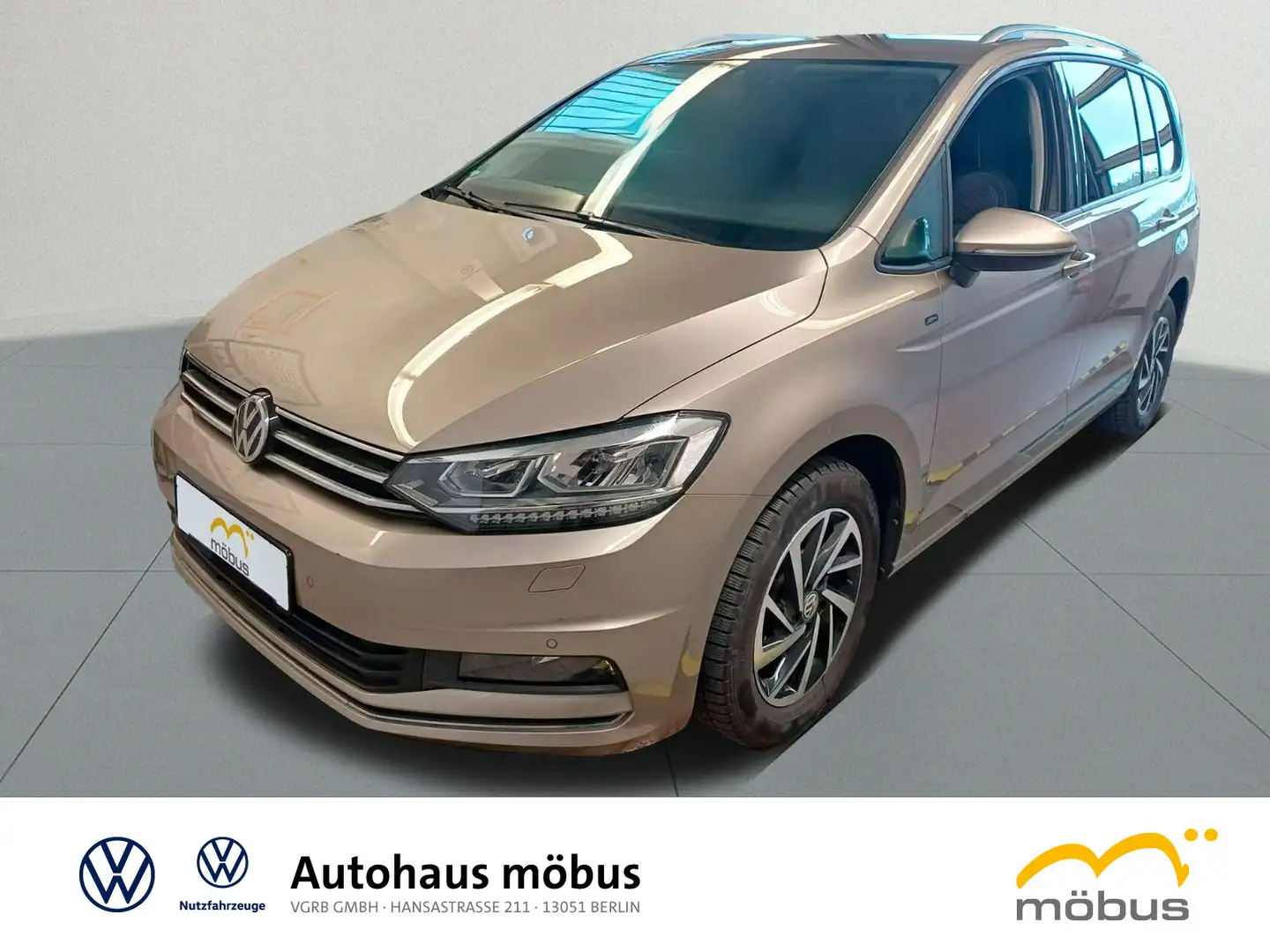 Volkswagen Touran 1.5 TSI Join *DSG*ACC*NAV*AHK*LED*7-SITZ* Beige - 2