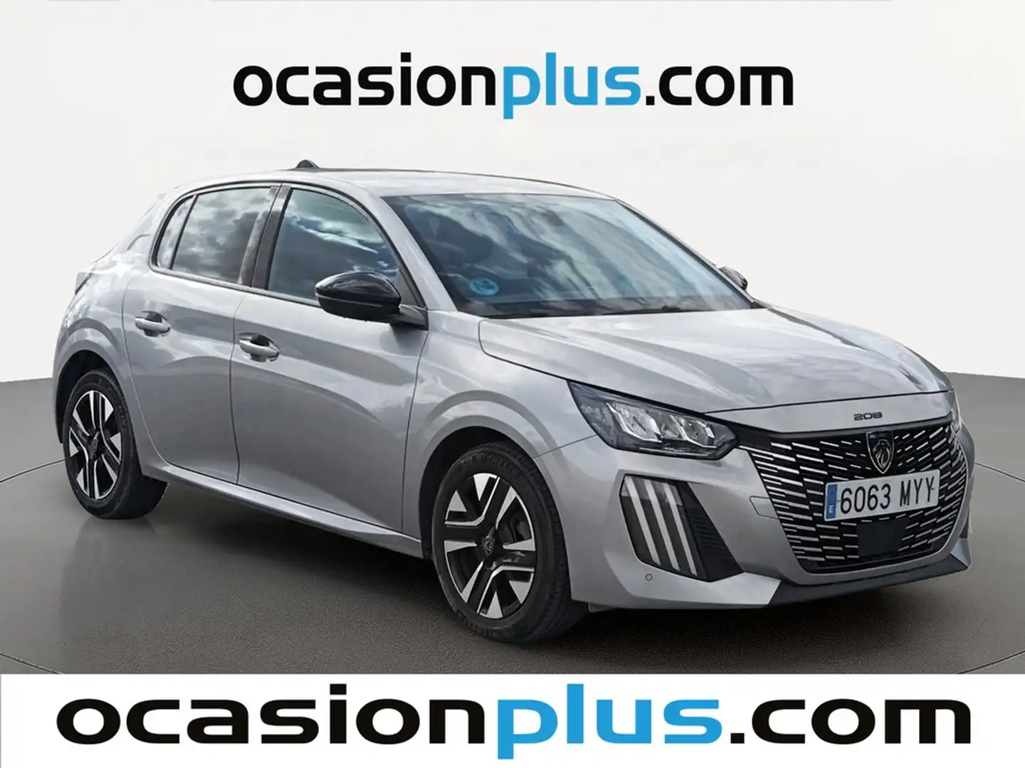 Peugeot 208 1.2 Puretech S&S Allure 100 Gris - 2