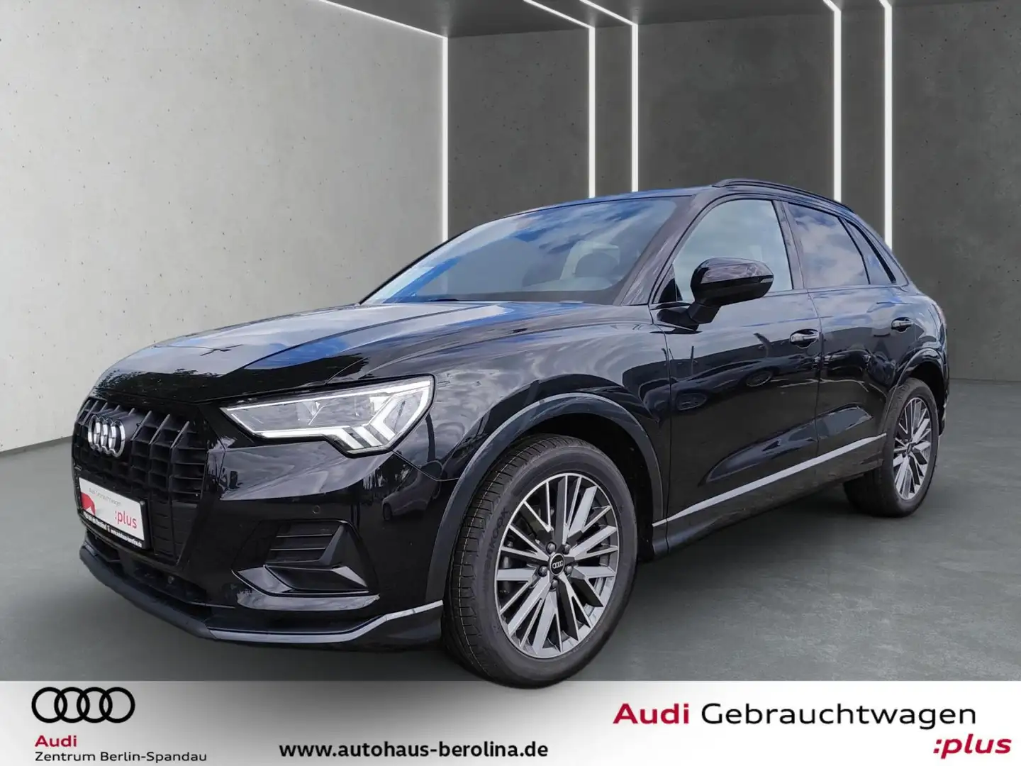 Audi Q3 35 TDI Adv. S tronic *AHK*ACC*NAV+*LED*R-CAM* Schwarz - 2