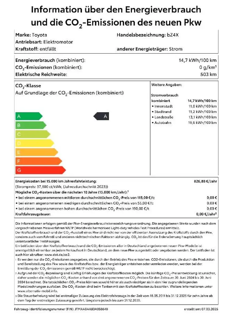 Toyota bZ4X Teamplayer *NAVI, MATRIX-LED Noir - 2