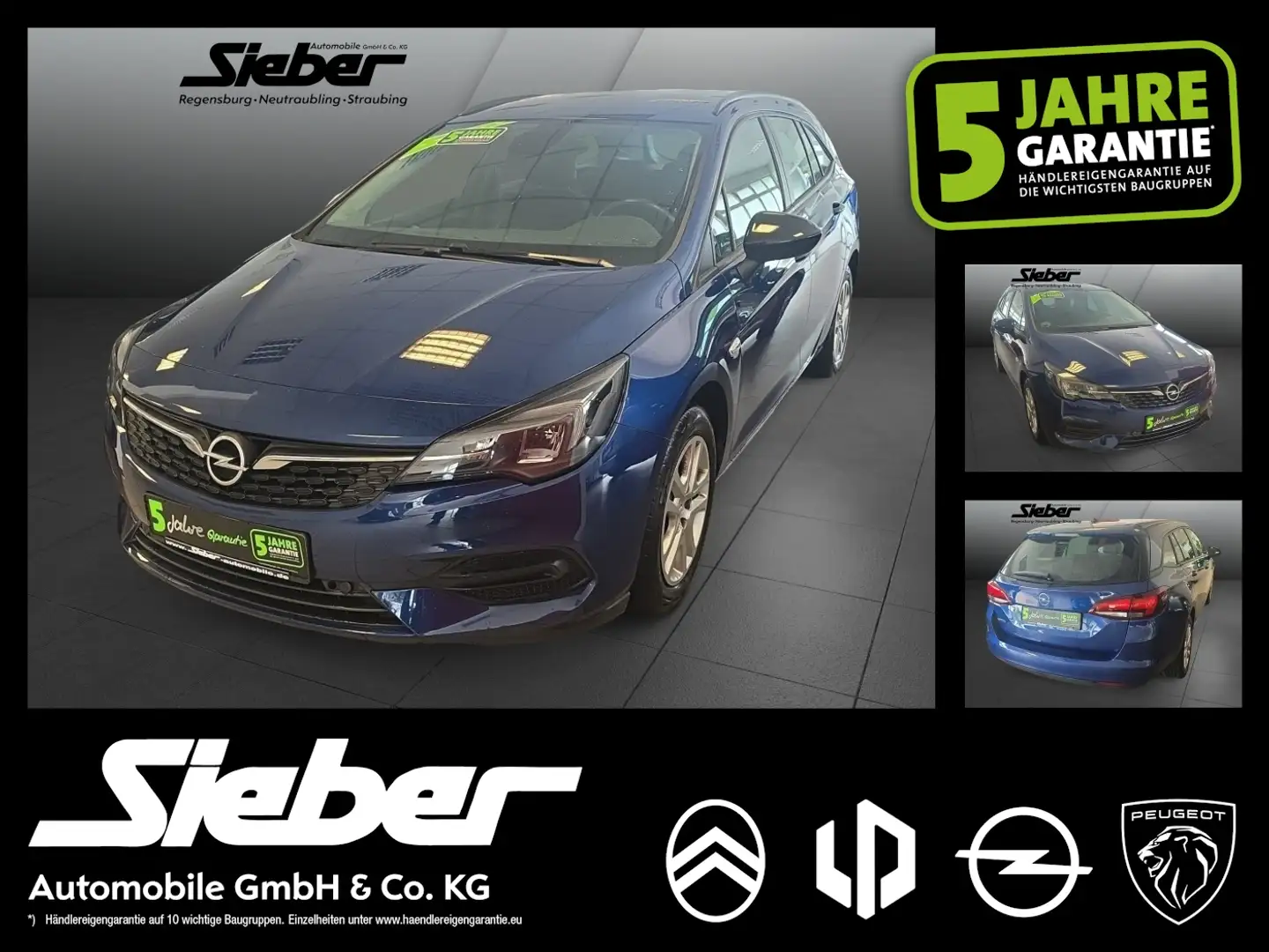 Opel Astra K ST 1.2 Turbo Edition *Klima*Sitzheizung* Blau - 1
