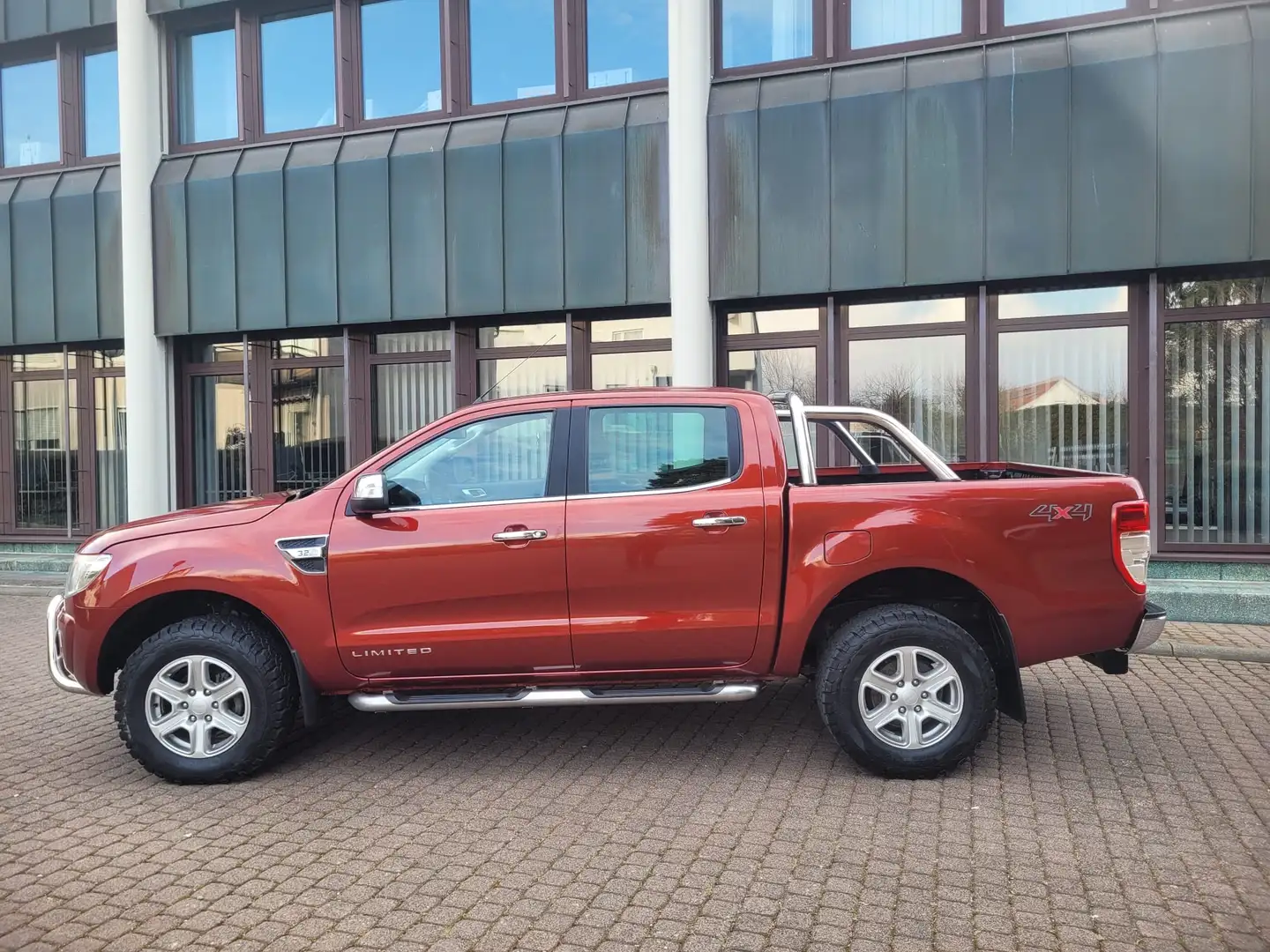 Ford Ranger Limited Doppelkabine 4x4 Nur 104 Tkm-Leder-Euro 5 Rouge - 1