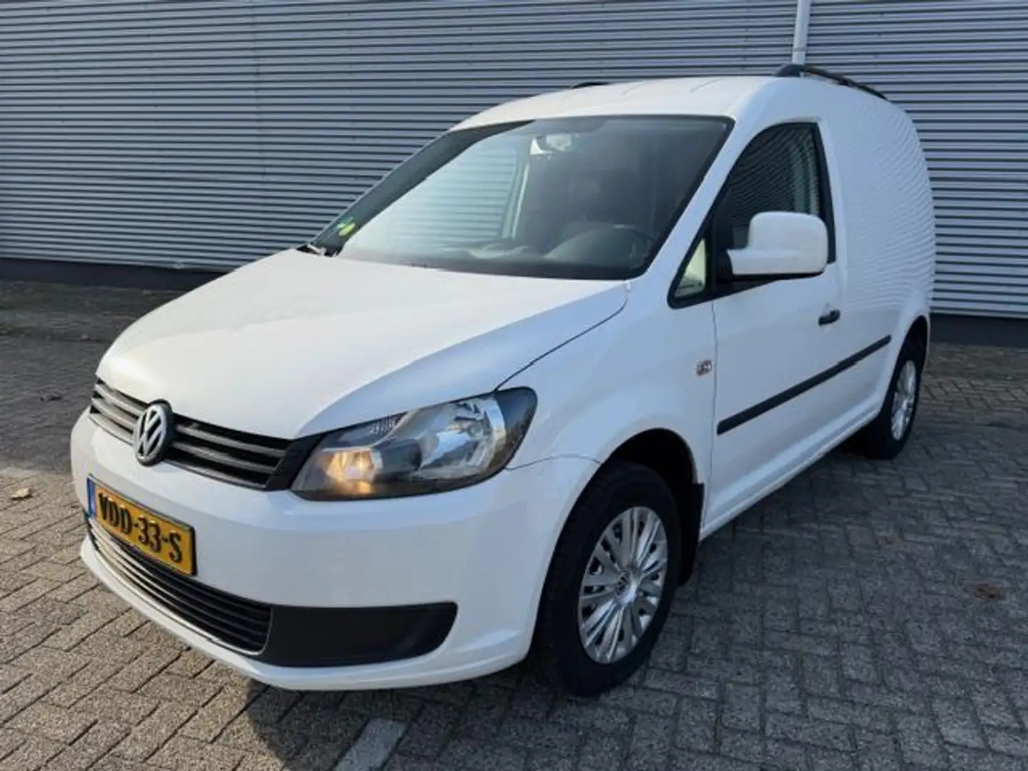 Volkswagen Caddy 1.6 TDI Automaat/DSG, airco,stoelverwarming,trekha Weiß - 2