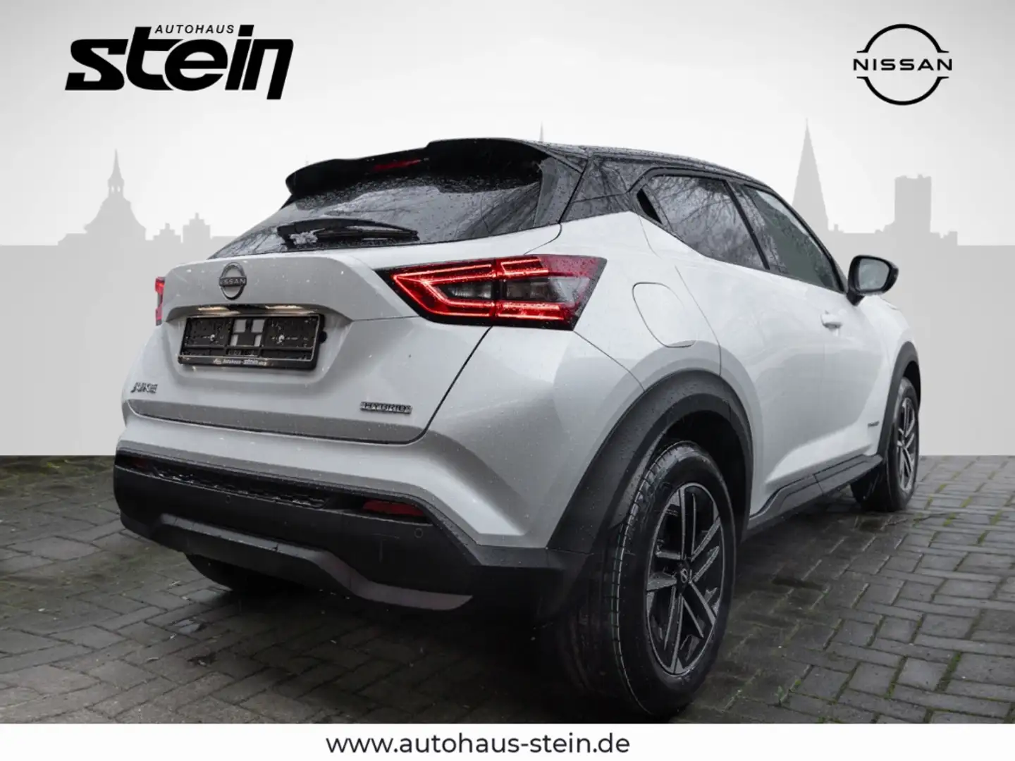 Nissan Juke Hybrid N-Connecta Winterpaket Navi Klimaautomatik Weiß - 2