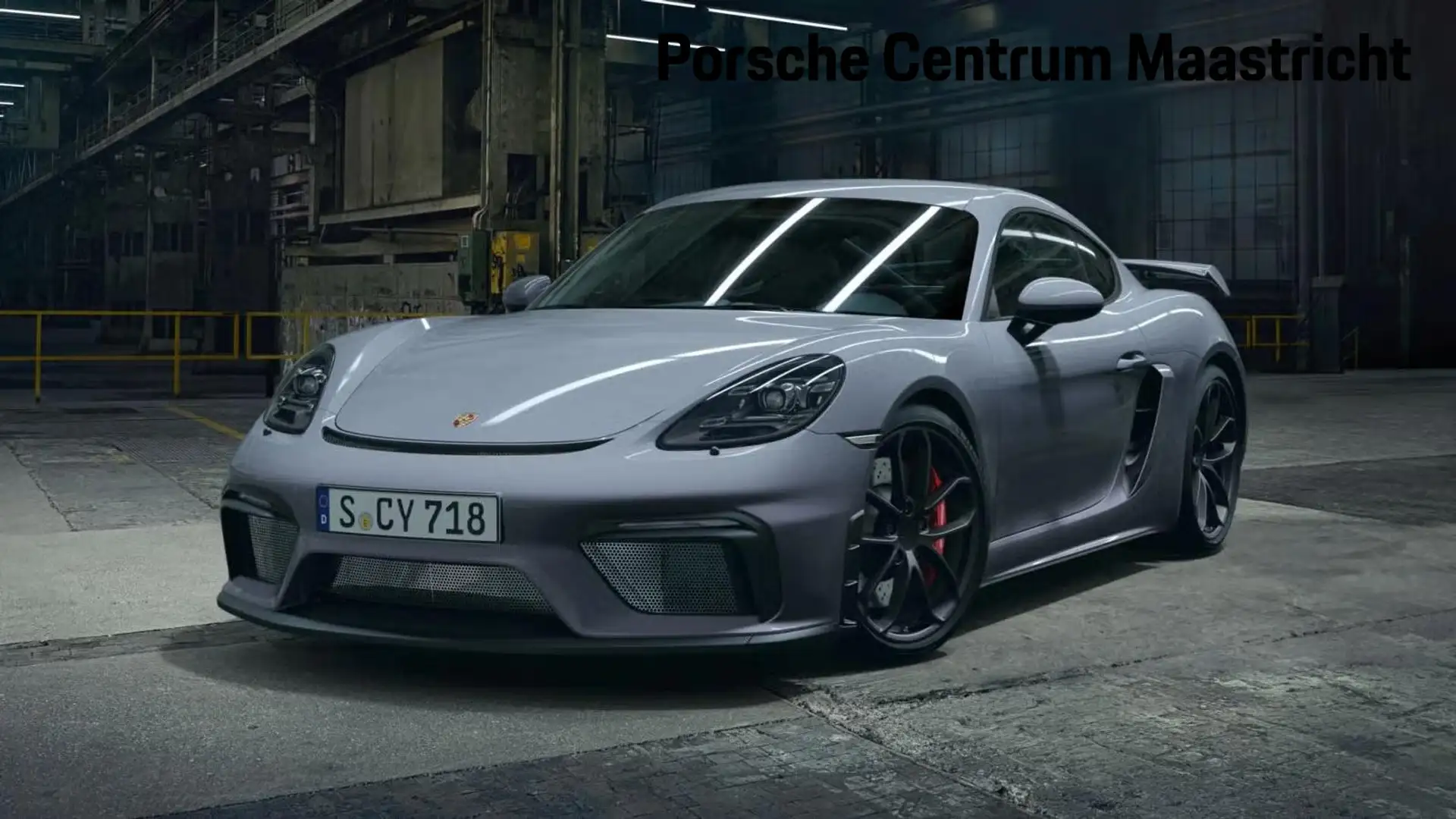 Porsche 718 Cayman GT4 Grijs - 1