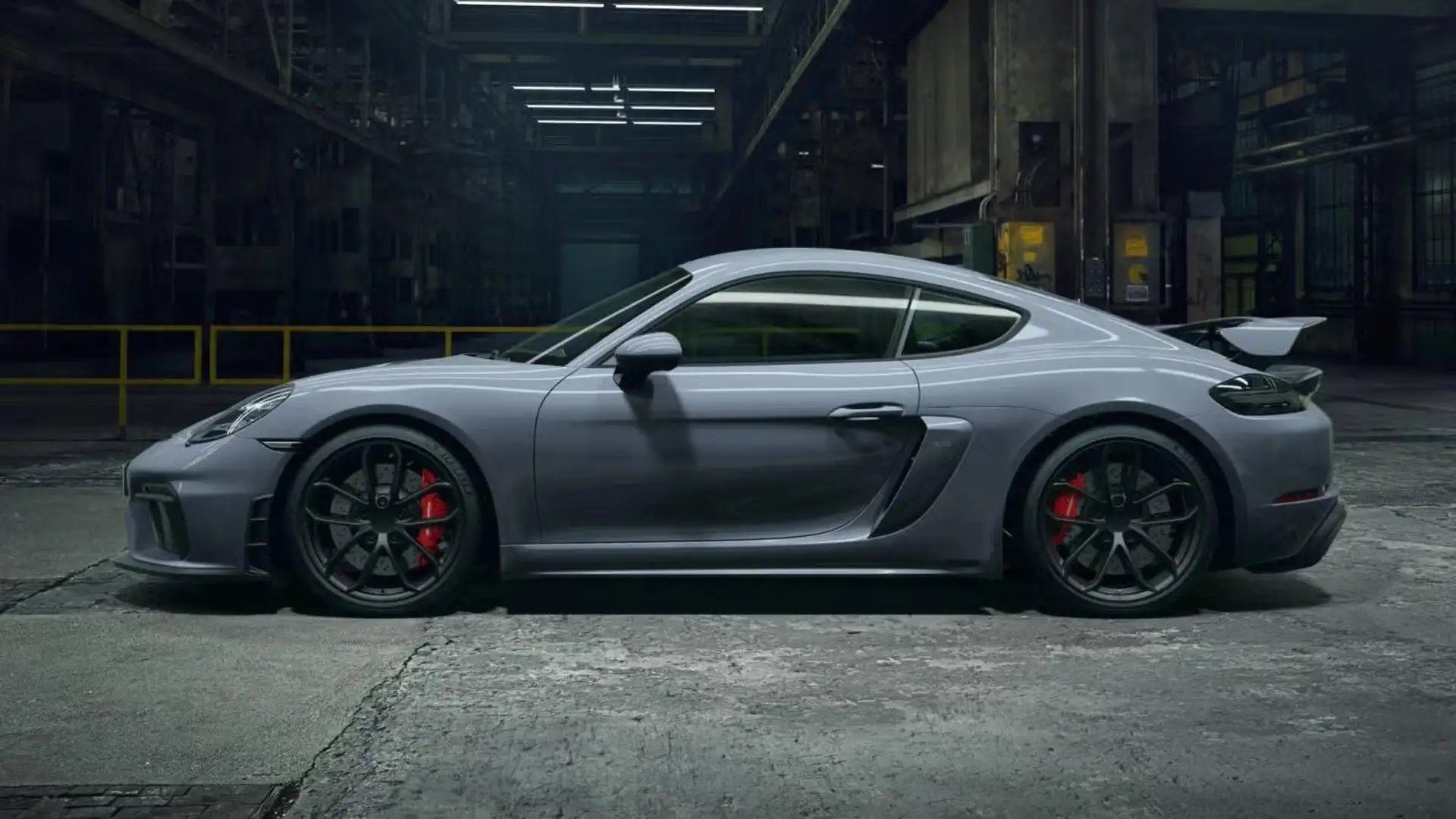 Porsche 718 Cayman GT4 Grijs - 2