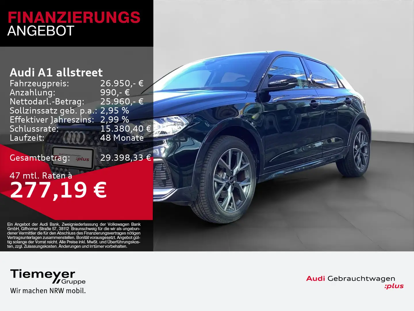 Audi A1 35 TFSI LM17 LEDER SITZH PDC Nero - 1
