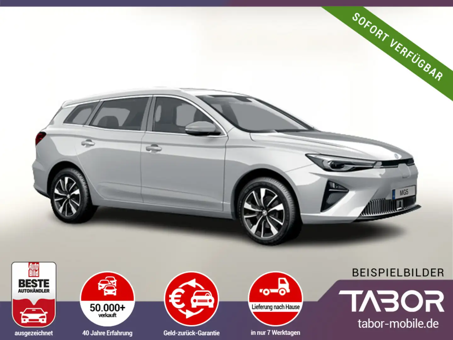 MG MG5 61kWh Comfort ACC Keyl Kam PDC SHZ LED Nav Silber - 1