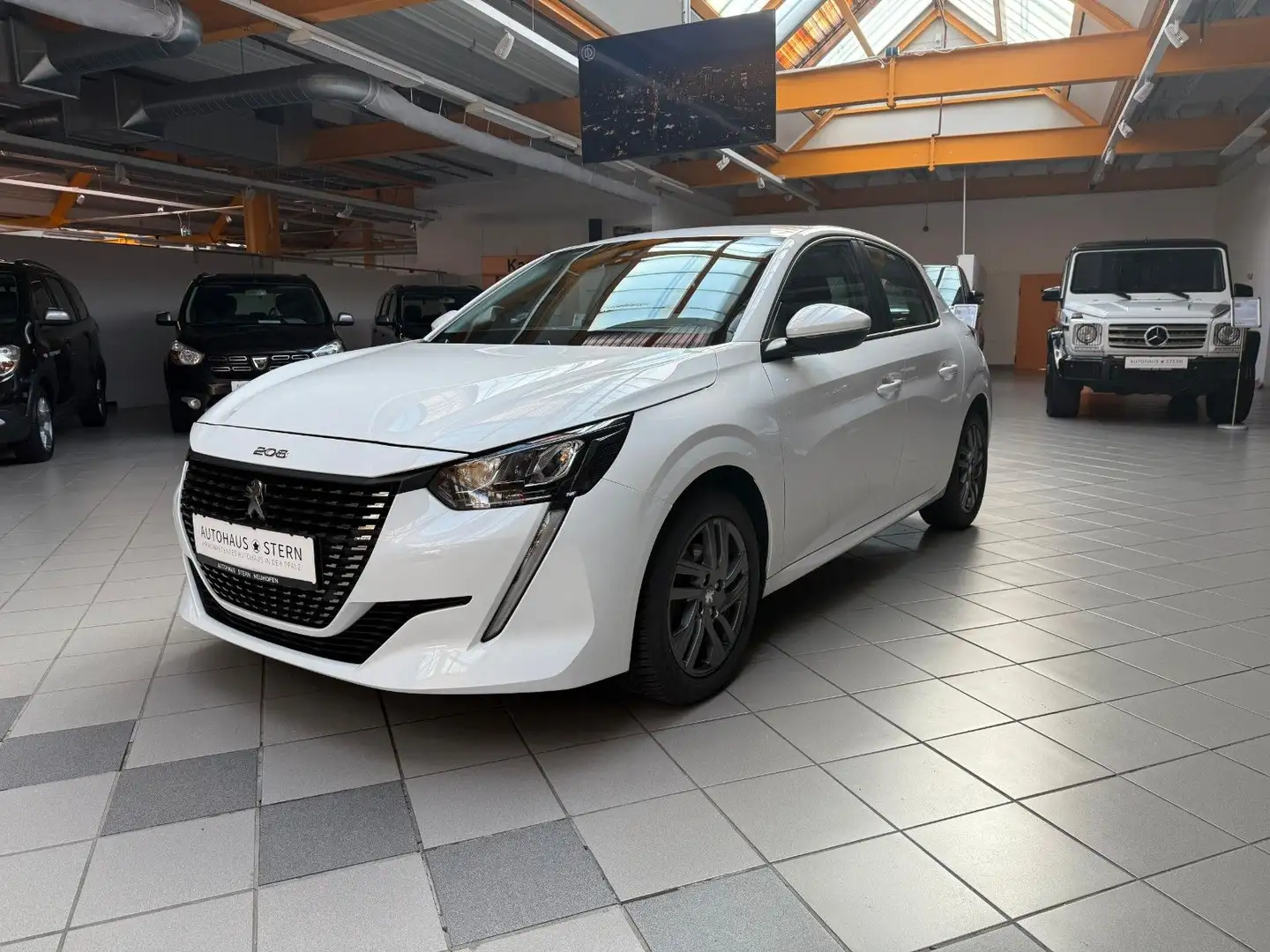 Peugeot 208 Active Pack|1.Hd|Autom.|Navi|Assis Weiß - 2