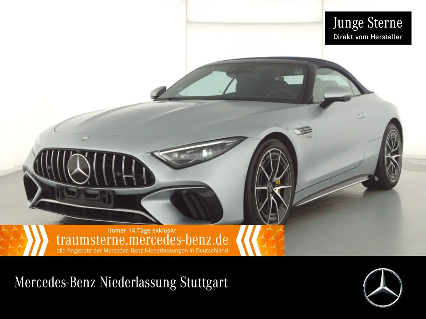 Mercedes-Benz SL 63 AMG Cab. 4M Fahrass WideScreen Sportpak HUD Argent - 1