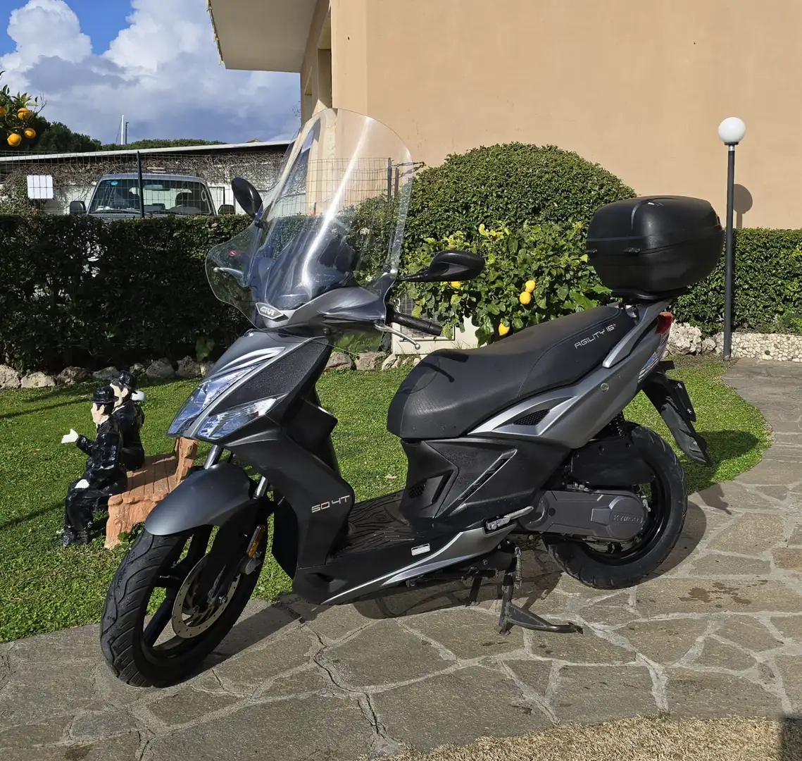 Kymco Agility 50 Plateado - 1