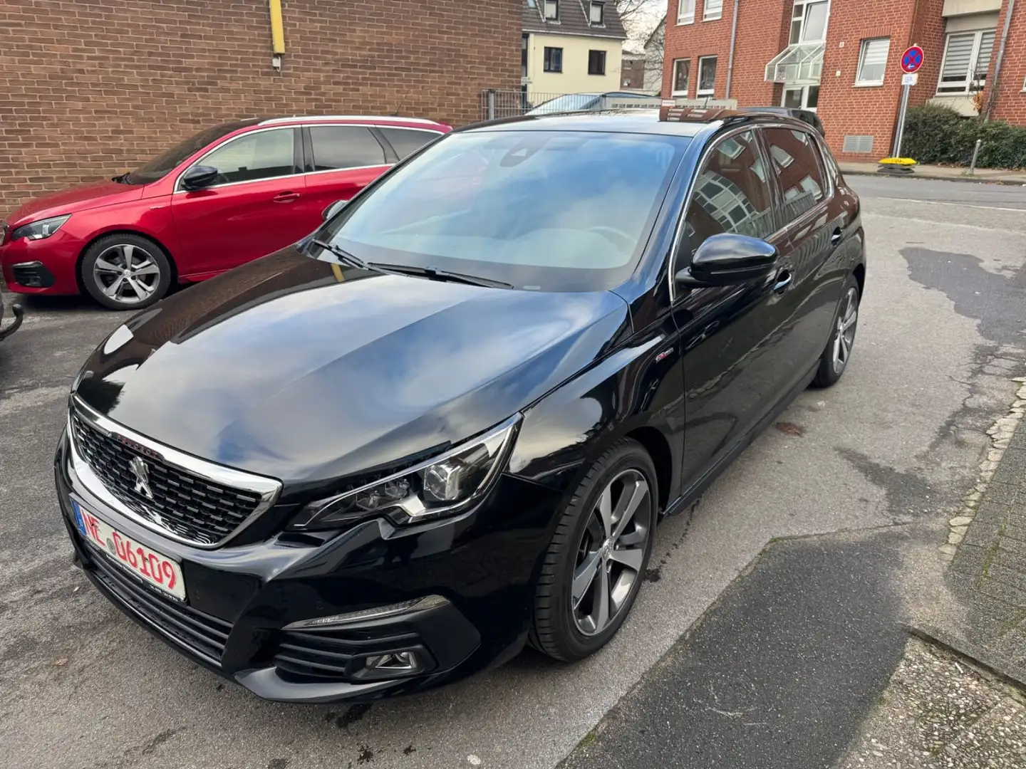 Peugeot 308 GT Line-LED-Navi-Kamera-Inspektion NEU! Zwart - 1